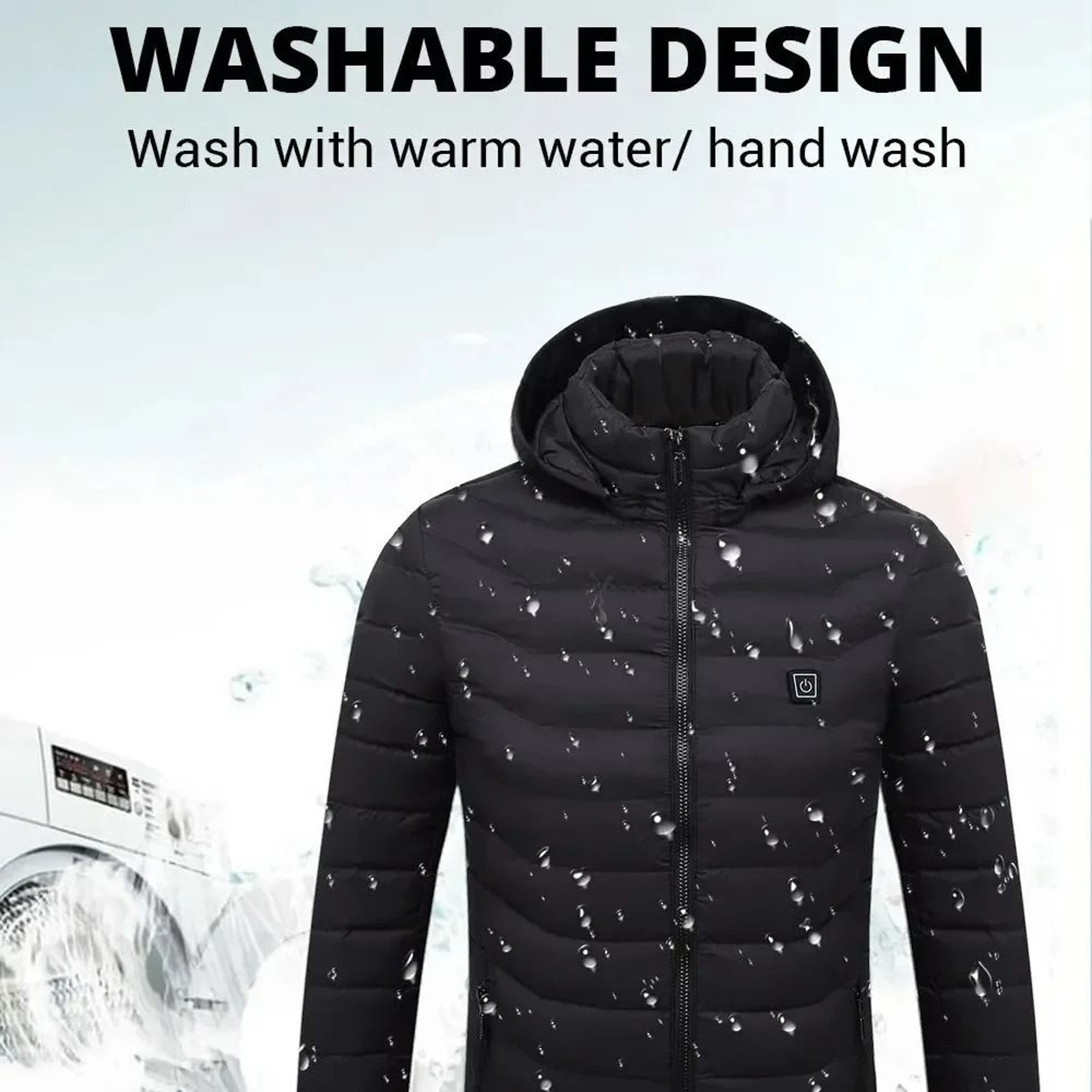 Heated Jacket Men Women USB Self Heated Clothing Warm Winter Coat 2