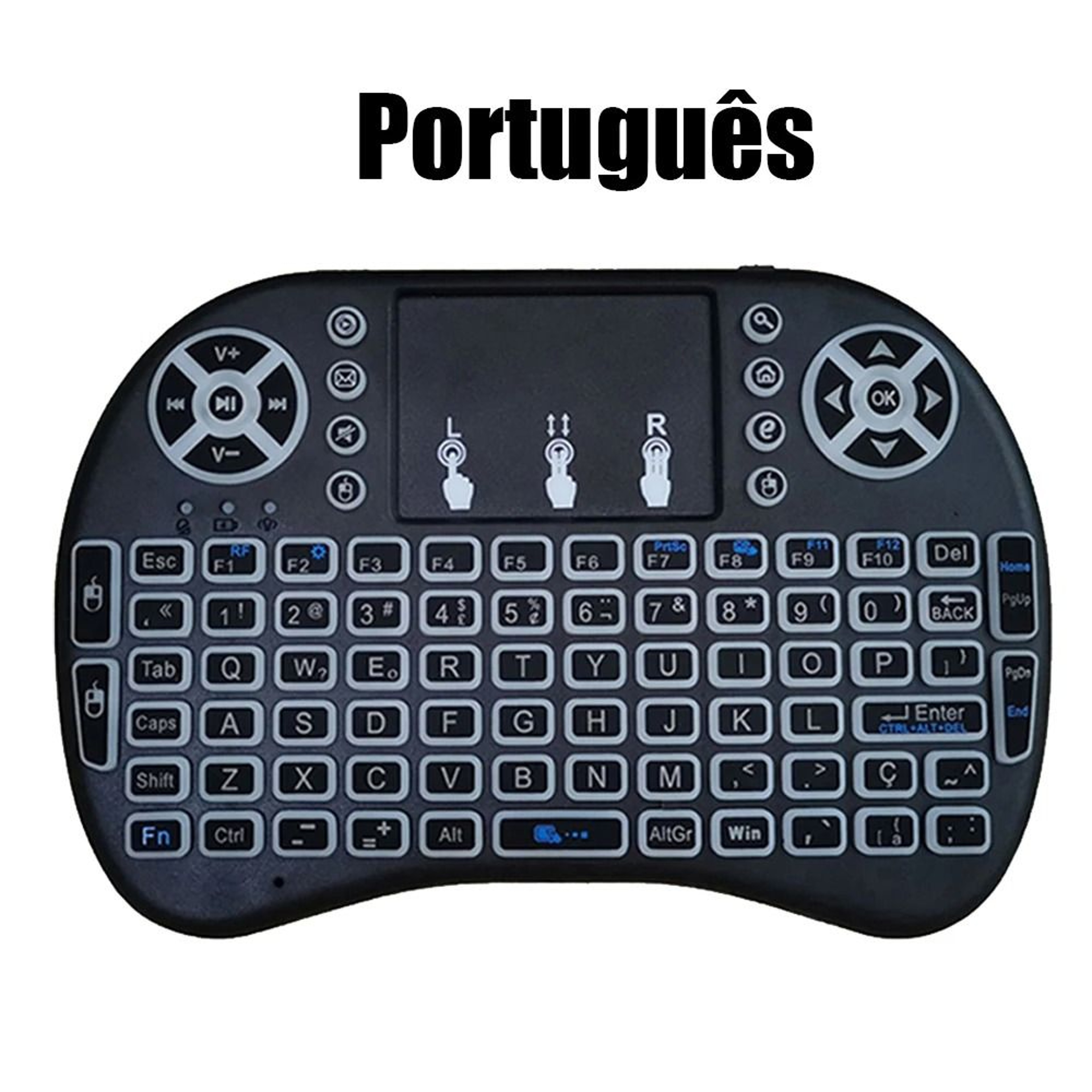 I8 24G Air Mouse Touchpad Mini Wireless Keyboard 6