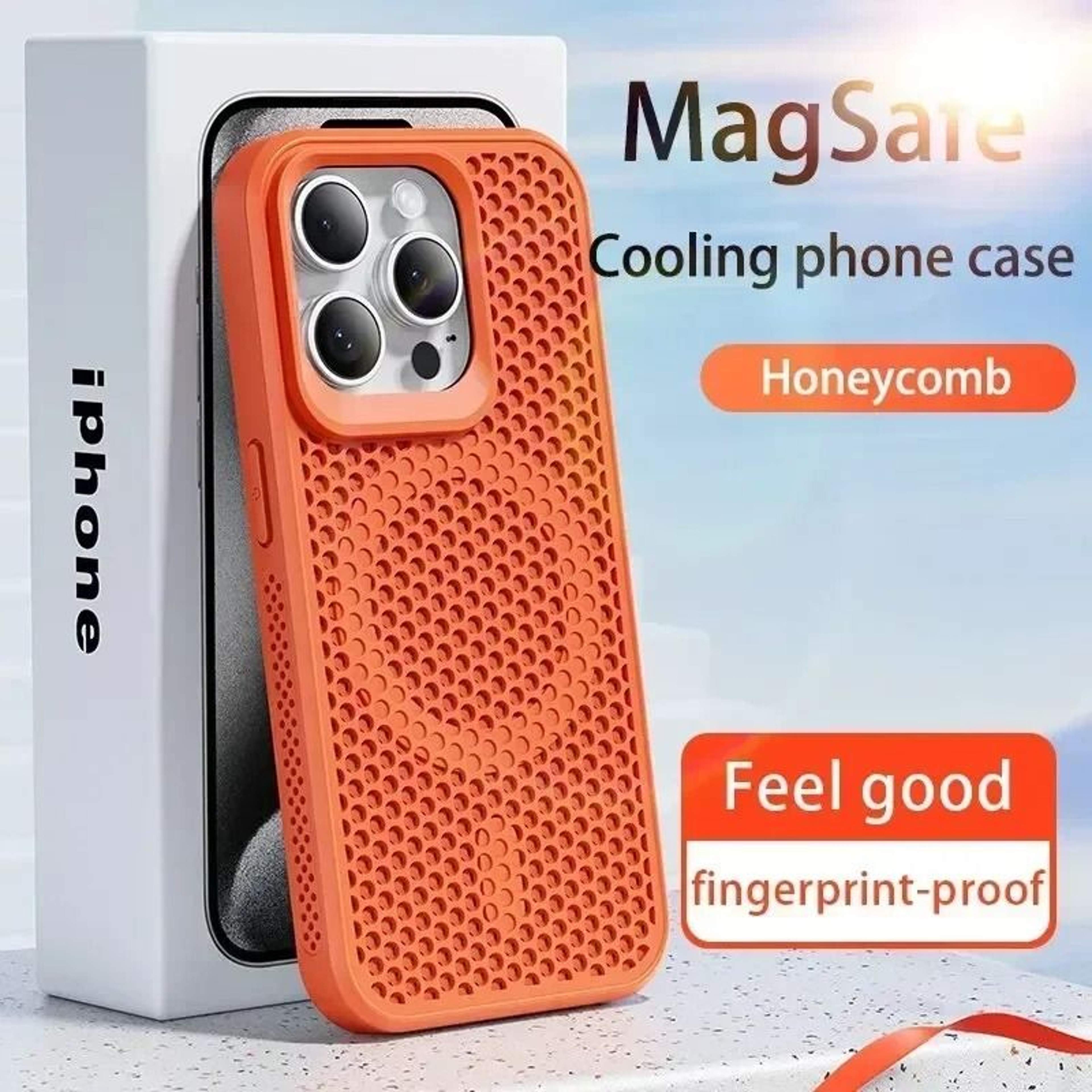Cooling Heat Dissipation Phone Case For IPhone Series Hard Magnetic Magsafe Cover 1