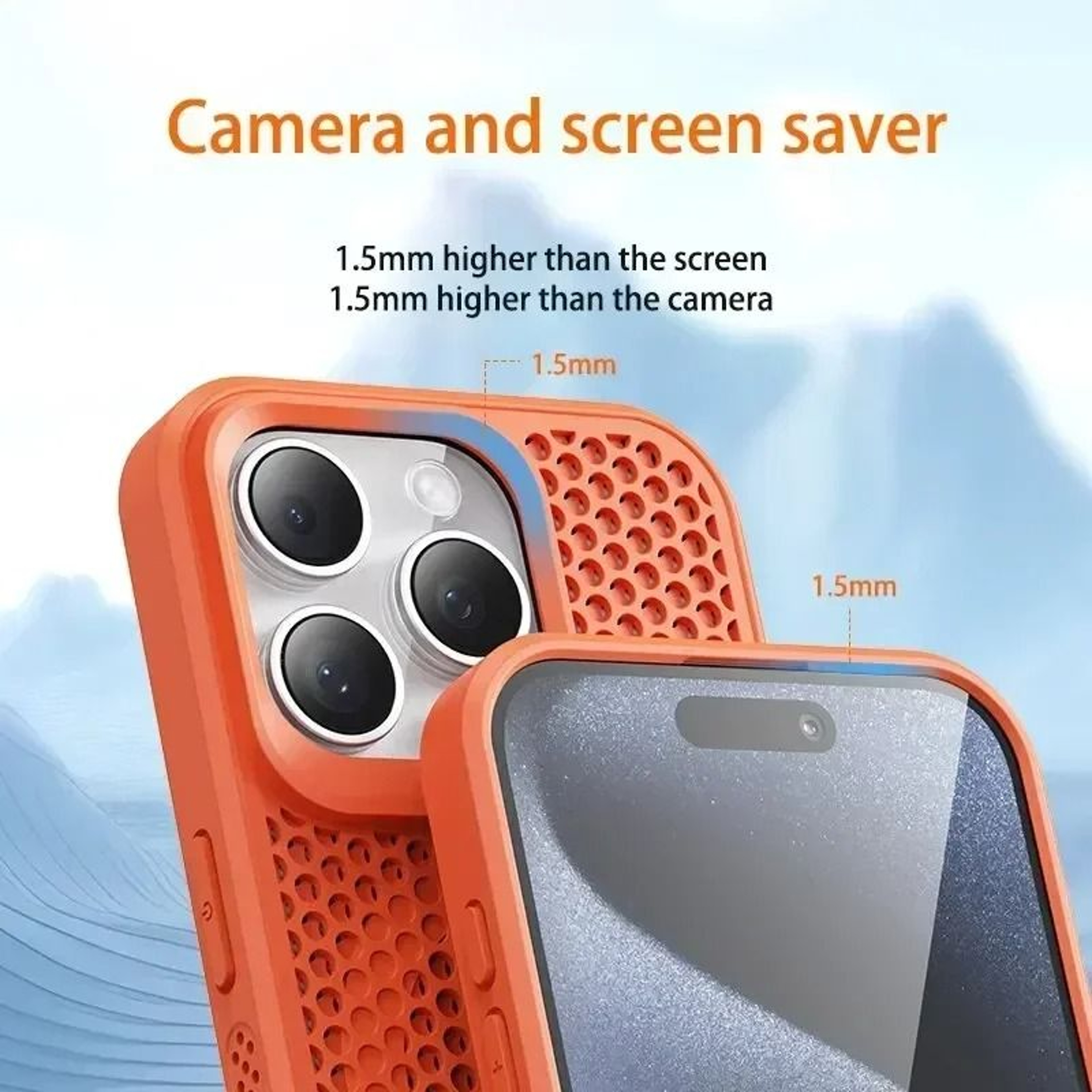 Cooling Heat Dissipation Phone Case For IPhone Series Hard Magnetic Magsafe Cover 2