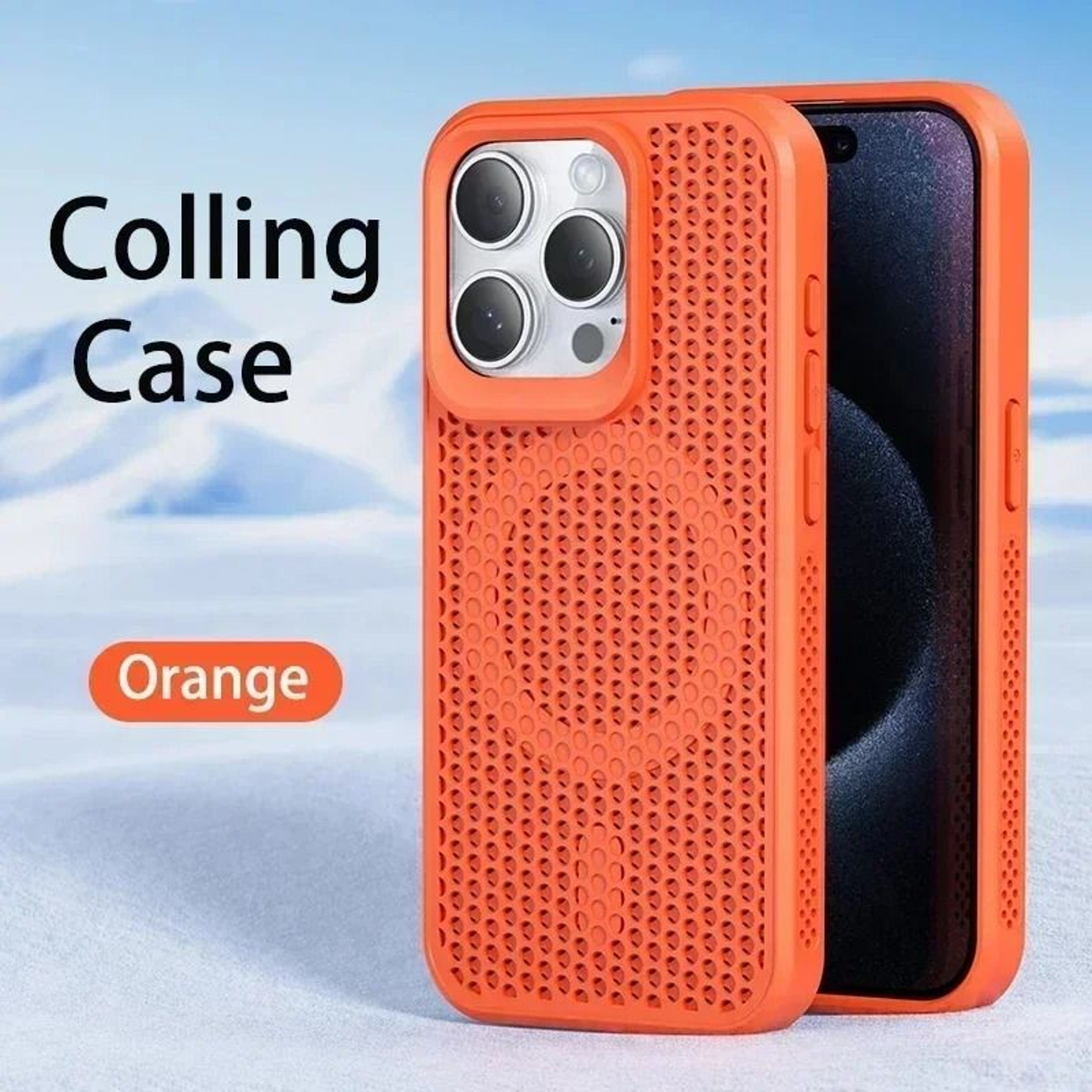 Cooling Heat Dissipation Phone Case For IPhone Series Hard Magnetic Magsafe Cover 16