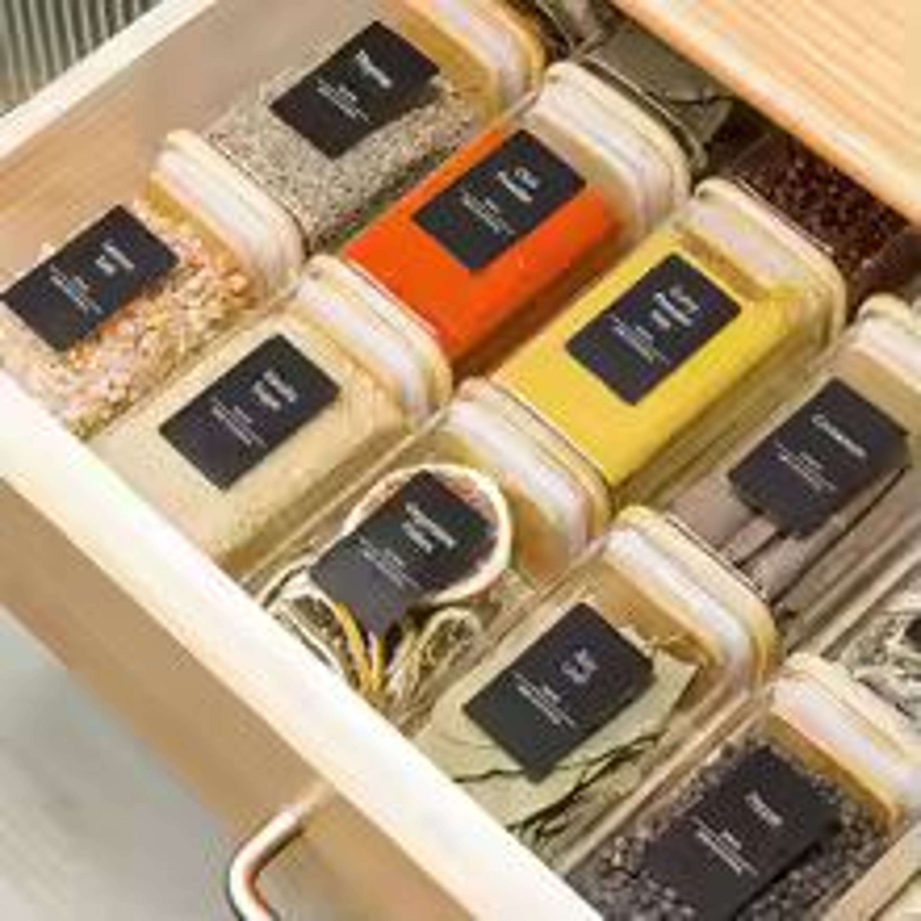 Glass Spice Jars With Bamboo Lids And Airtight Seal For Seasoning And Kitchen Storage 2