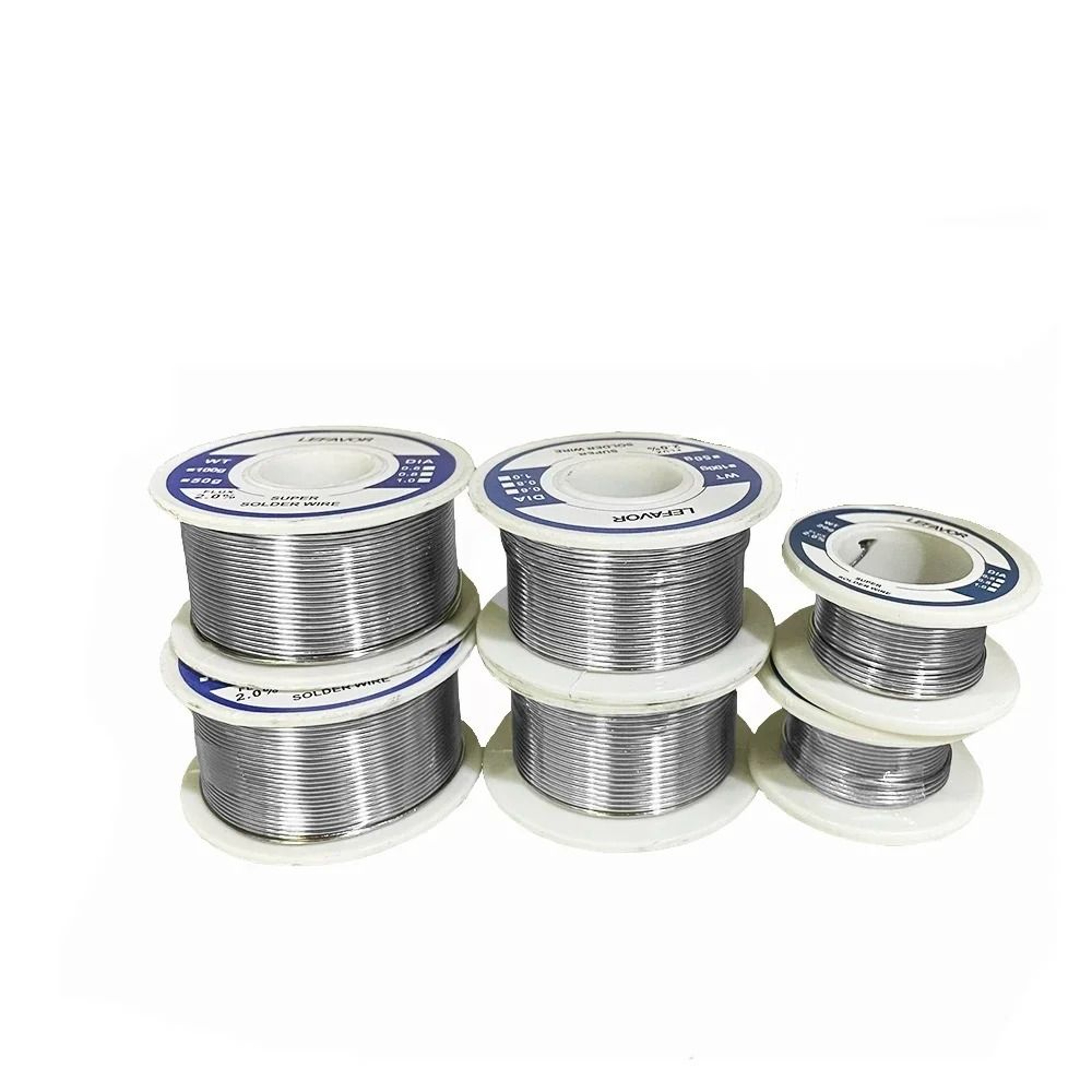 No Clean Rosin Core Soldering Tin Wire Roll 08mm 10mm 1