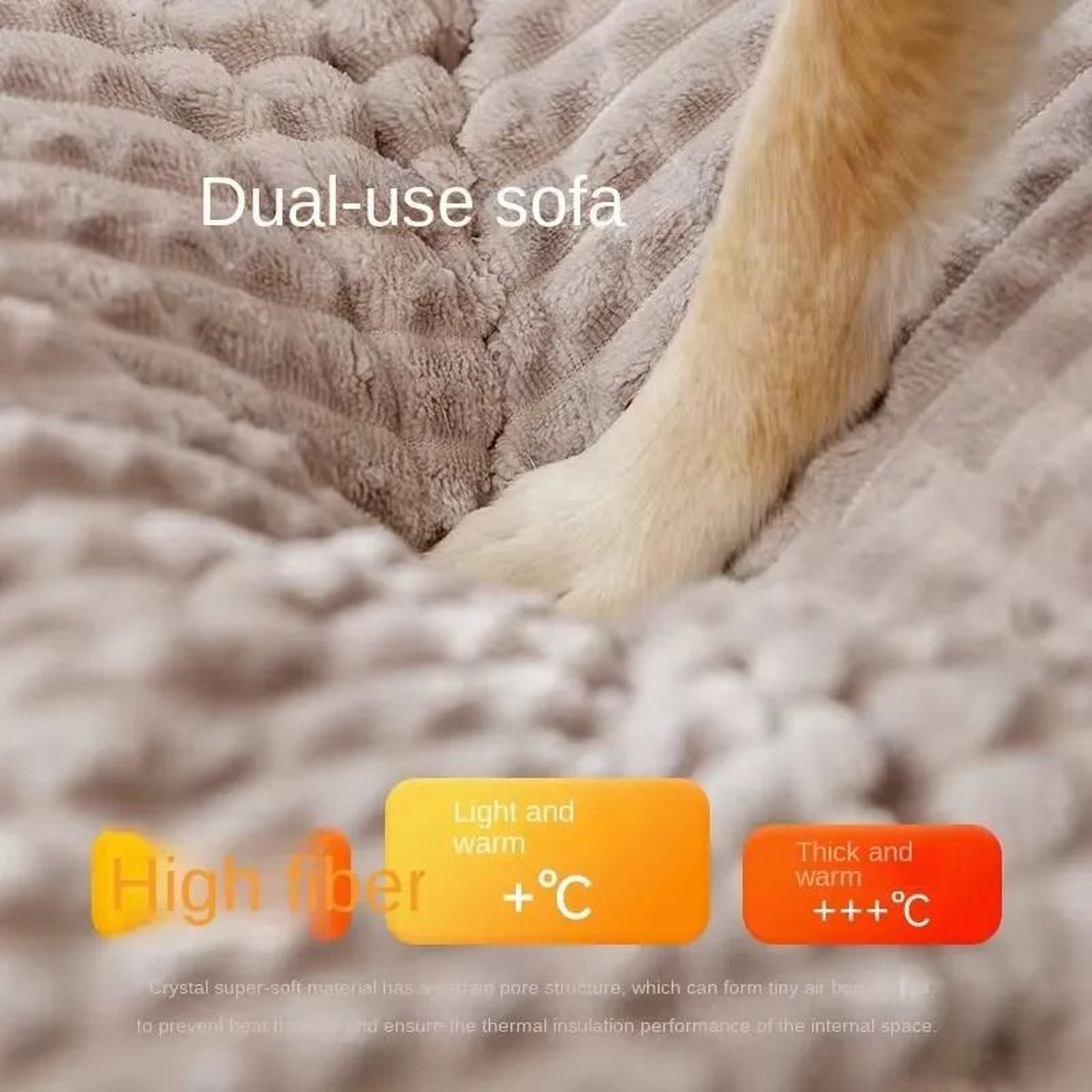 Cat And Dog Bed Non Slip Warm Soft Kennel With Removable Cushion 2