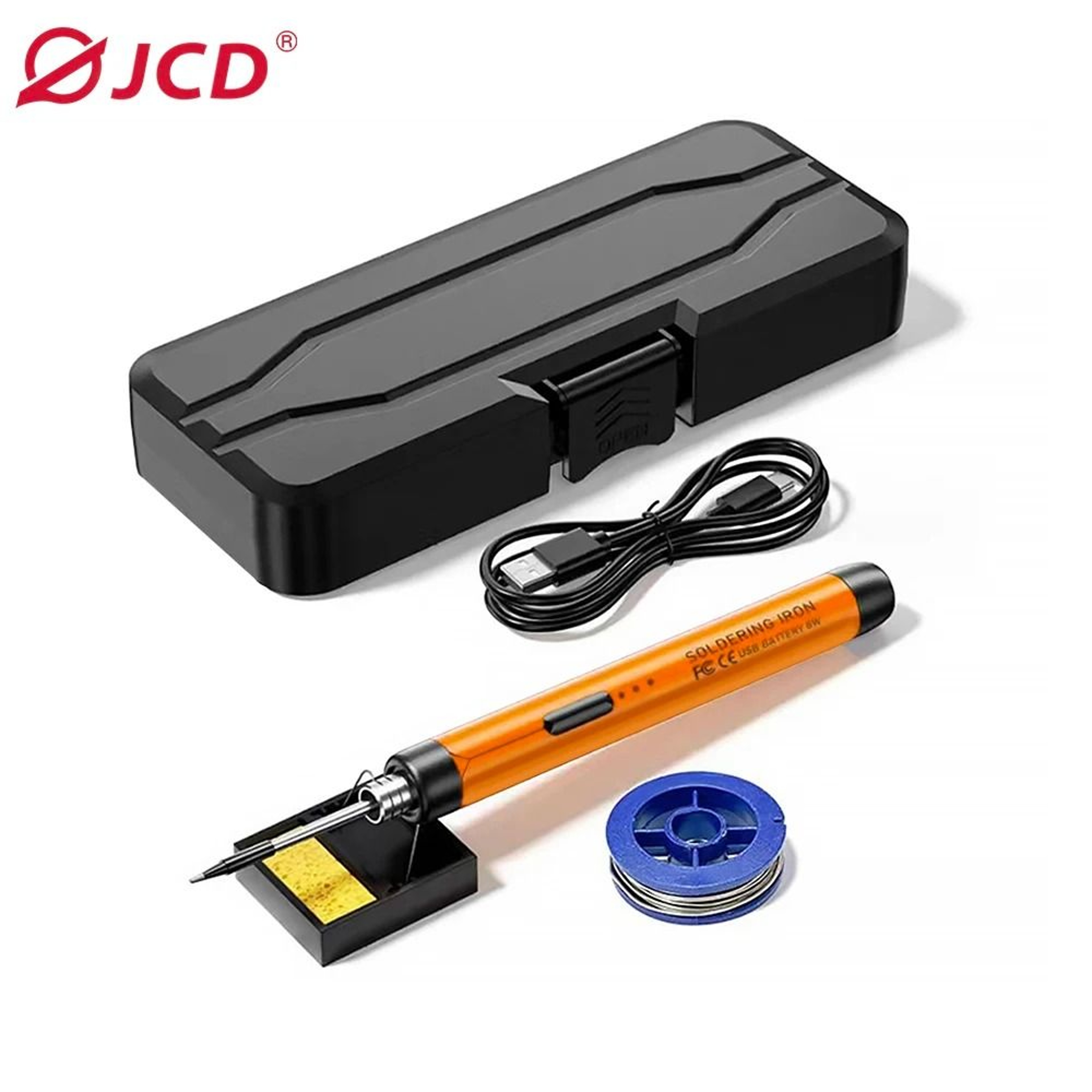 Cordless USB Digital Soldering Iron Adjustable Temperature 300 To 450 Degrees 7