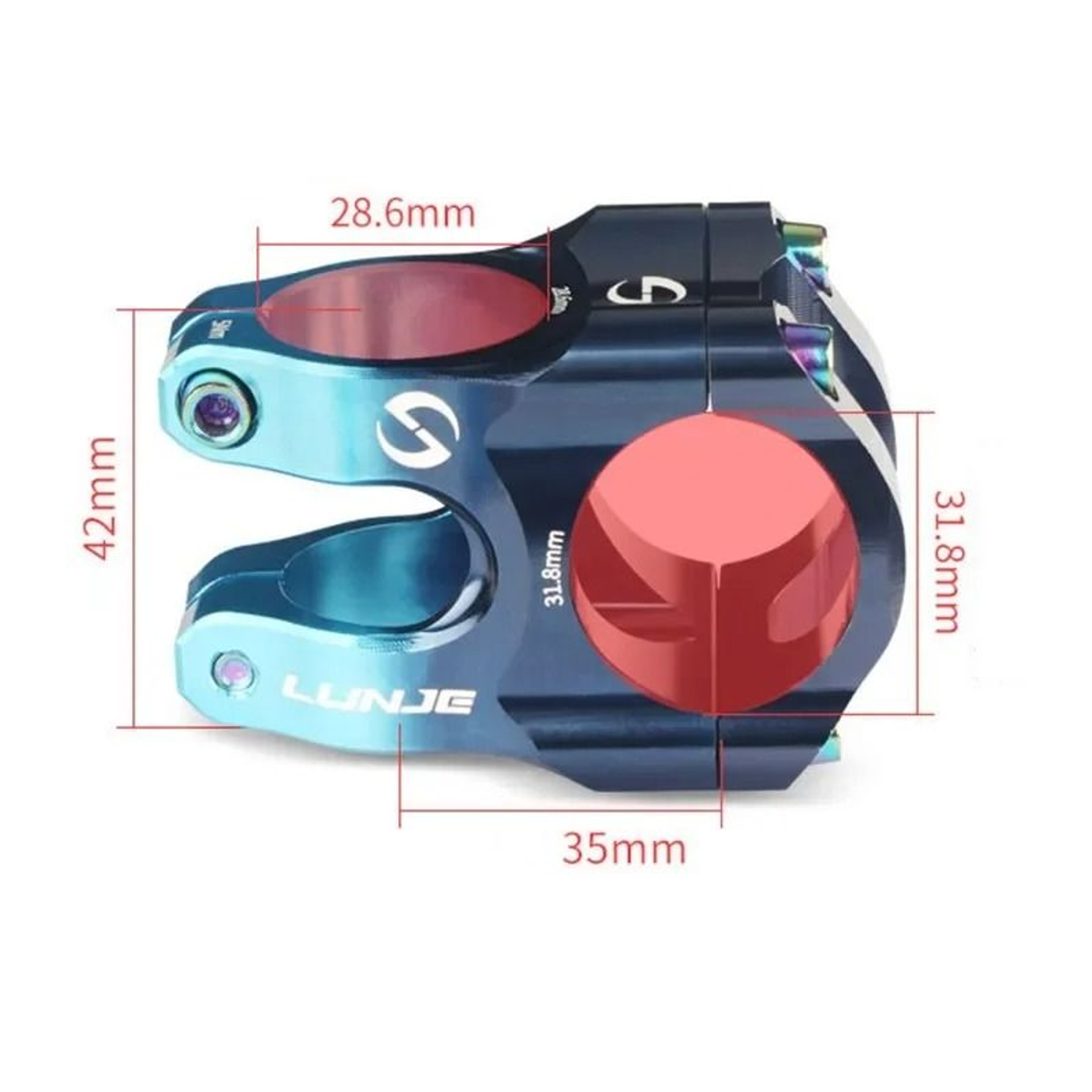 MTB Road Bike CNC Stem 318 Mm High Strength Riser 4