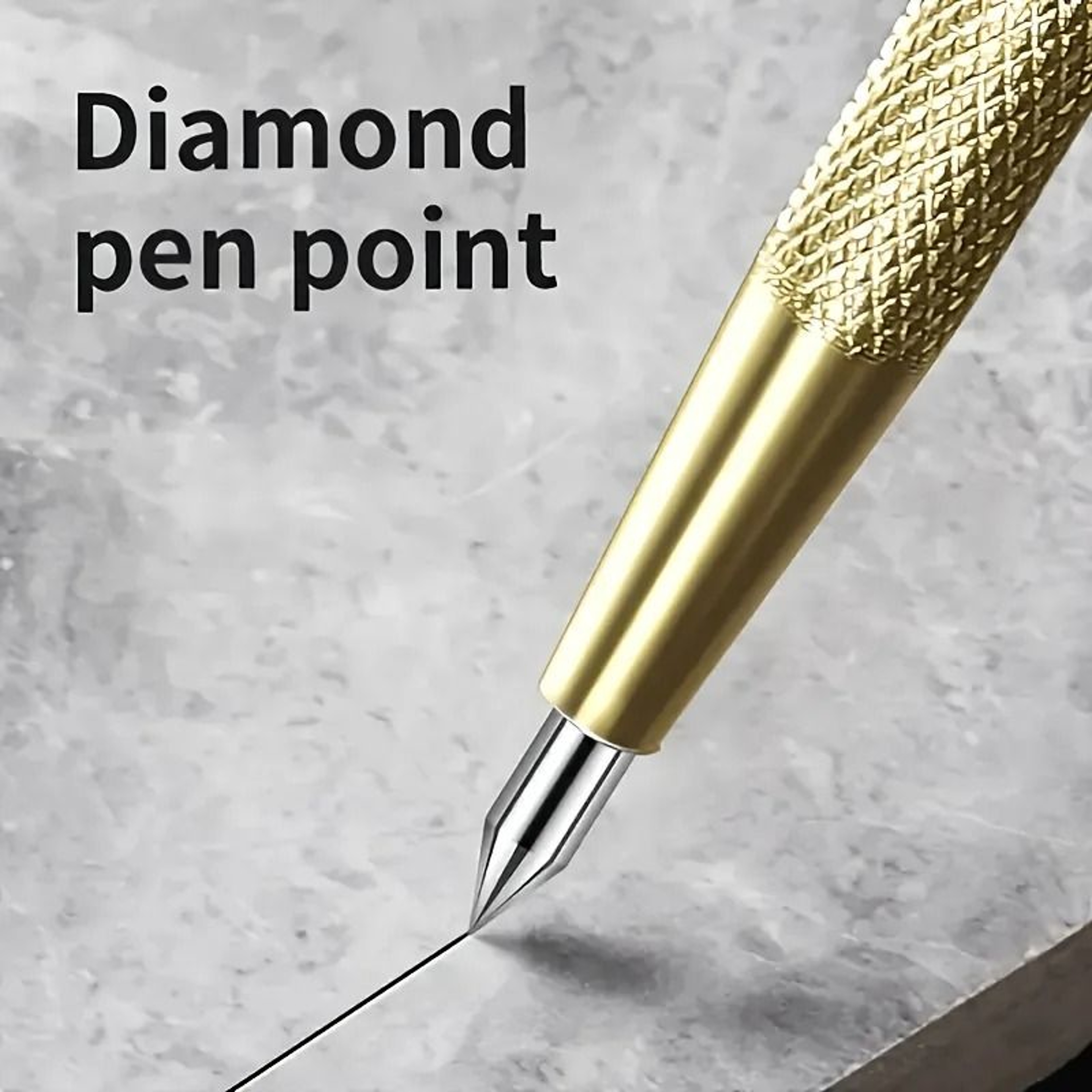 Diamond Nib Titanium Pen Engraving Tool Set 0