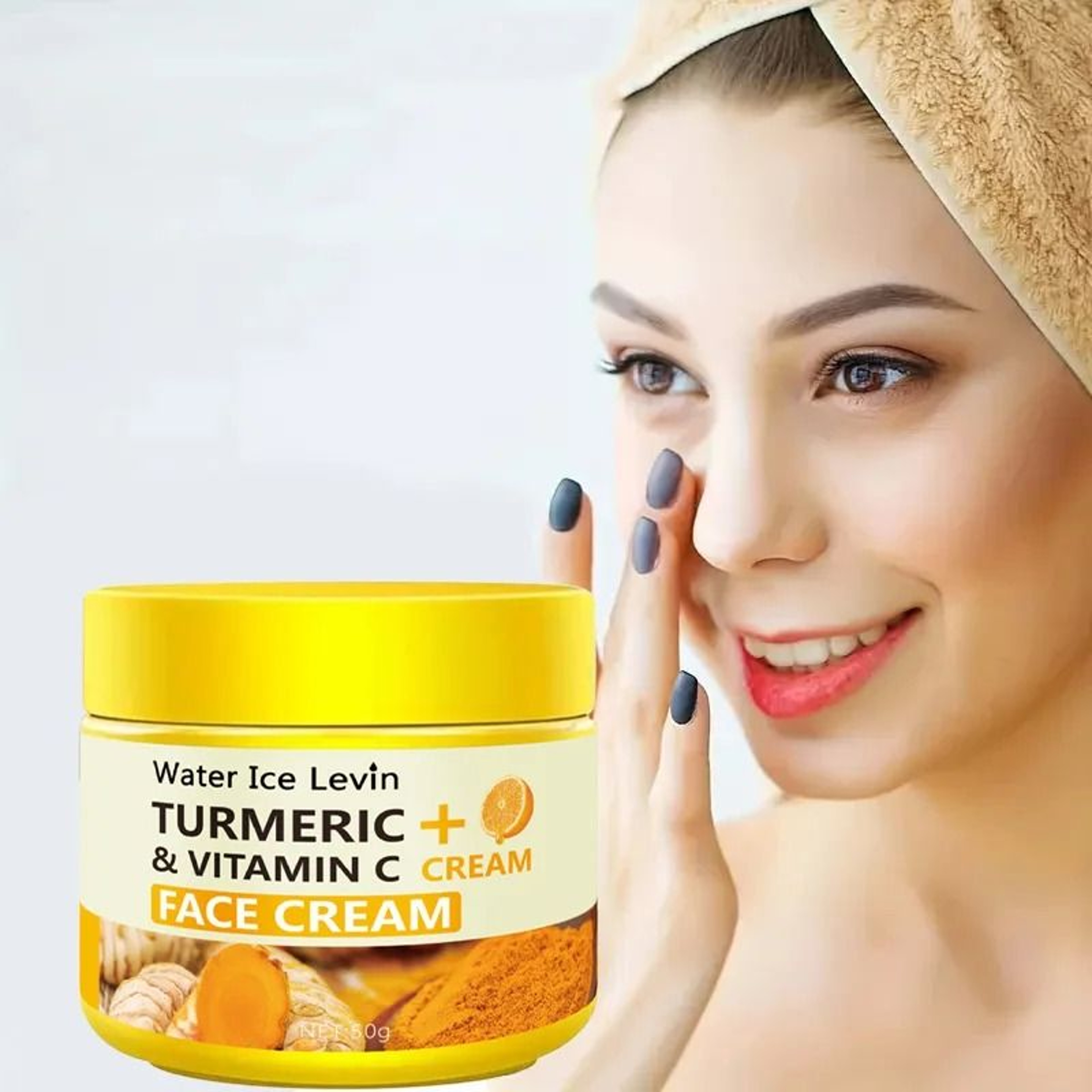 Turmeric Vitamin C Anti Aging Cream 50g 4