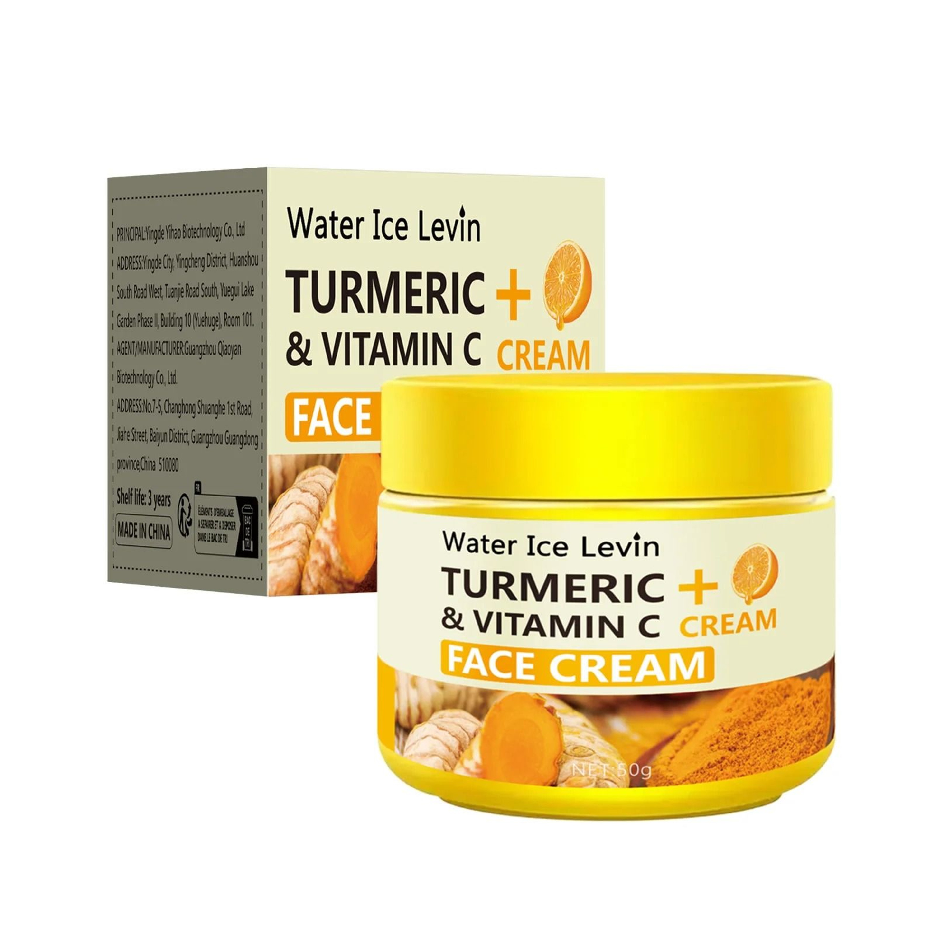 Turmeric Vitamin C Anti Aging Cream 50g 6