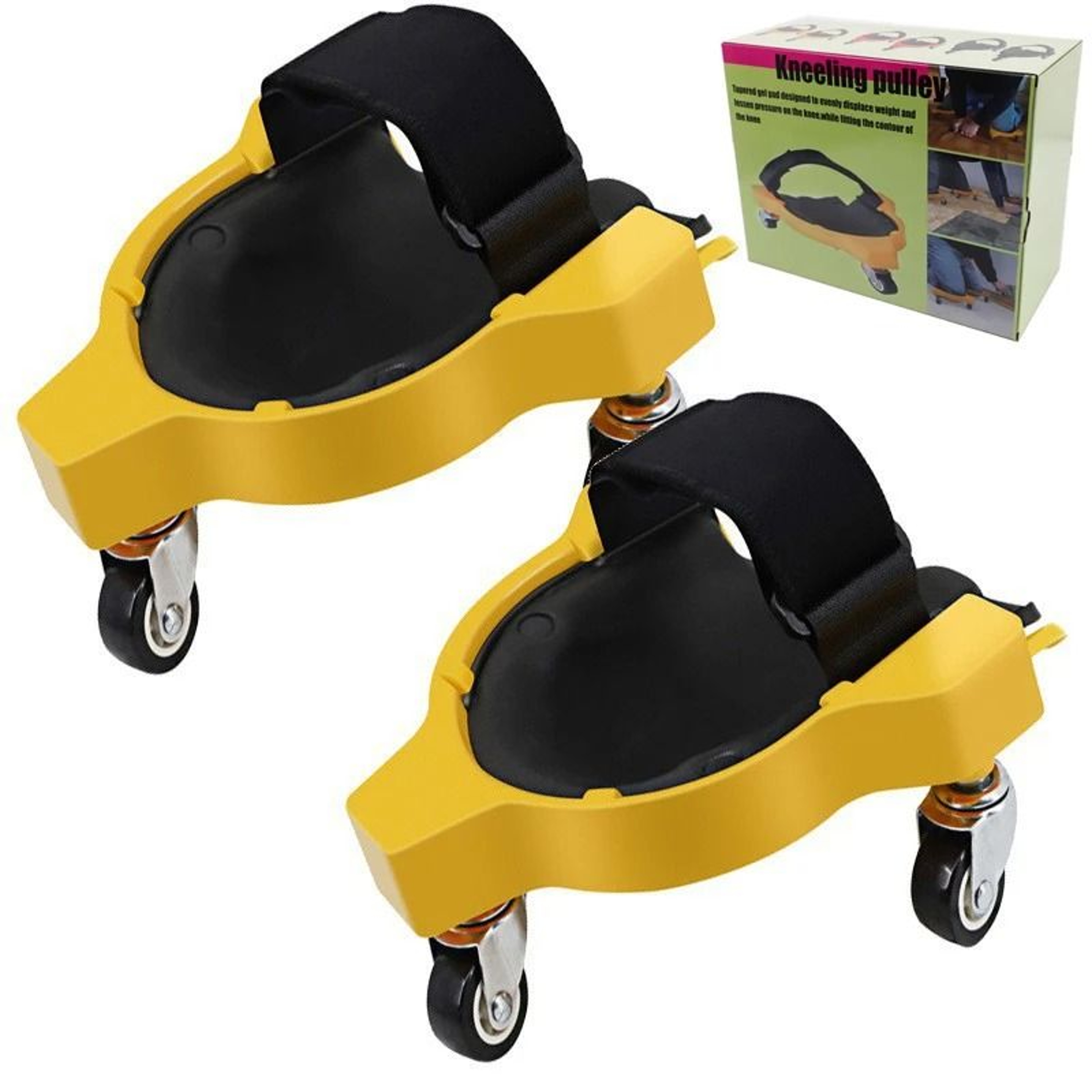 Multifunctional Pulley Work Knee Pads For Car  Home Use 11