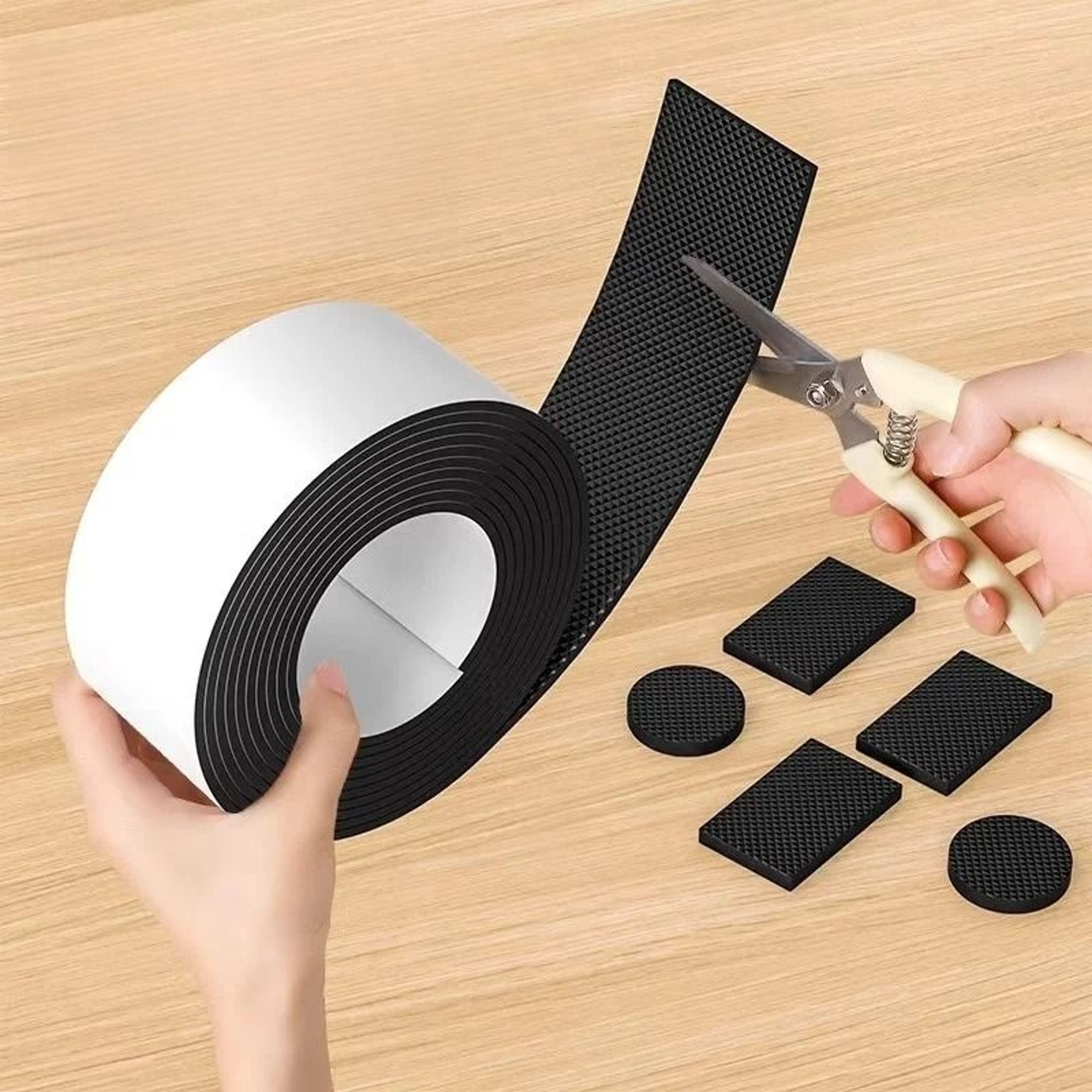 DIY Anti Slip Furniture Pads Mute Mats Bumper Damper Non Slip Foot Covers 1