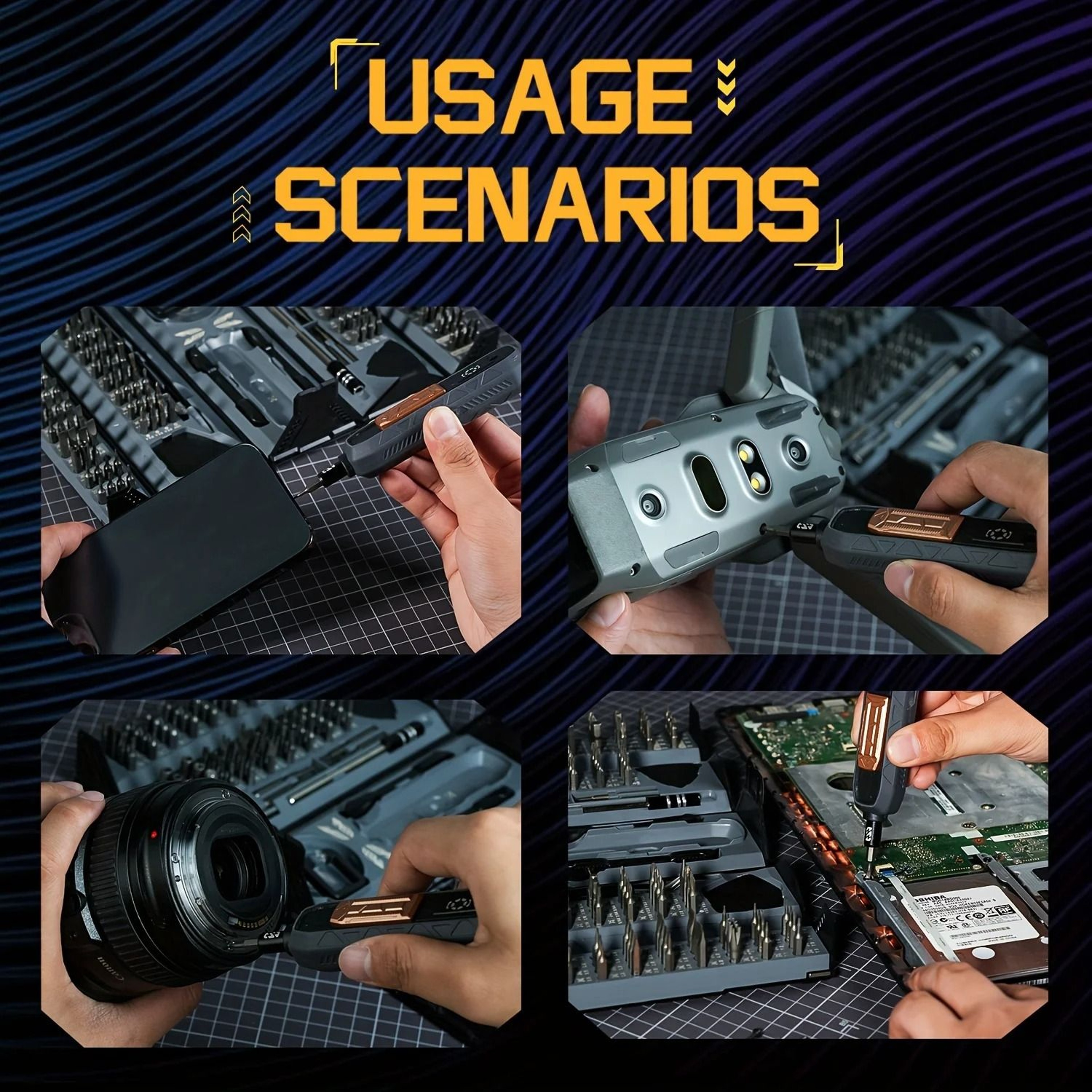 180 In 1 Precision Multifunctional Screwdriver Set 2