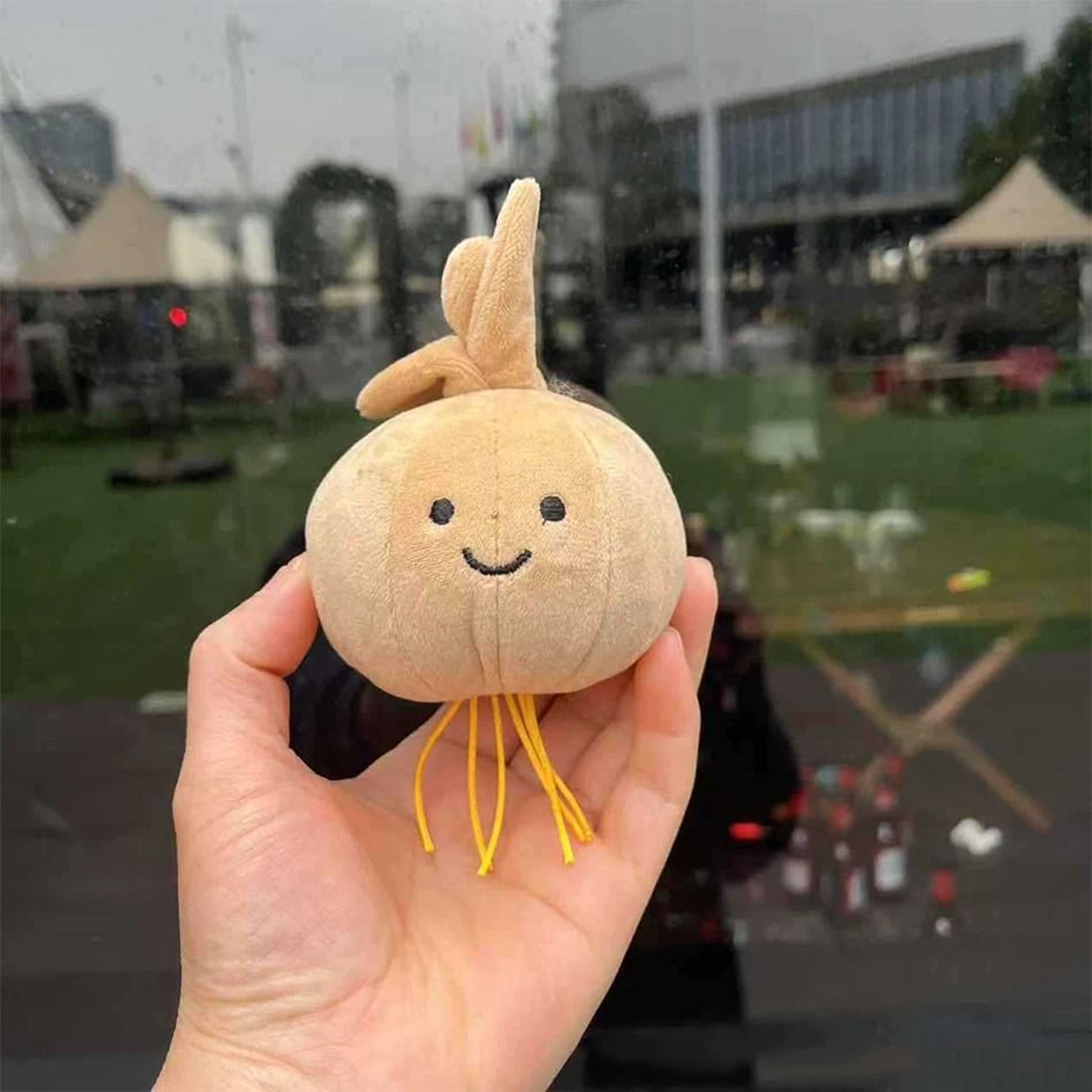 Fruit Plush Doll Smiling Peach Cherry Pear Plush Toy 12