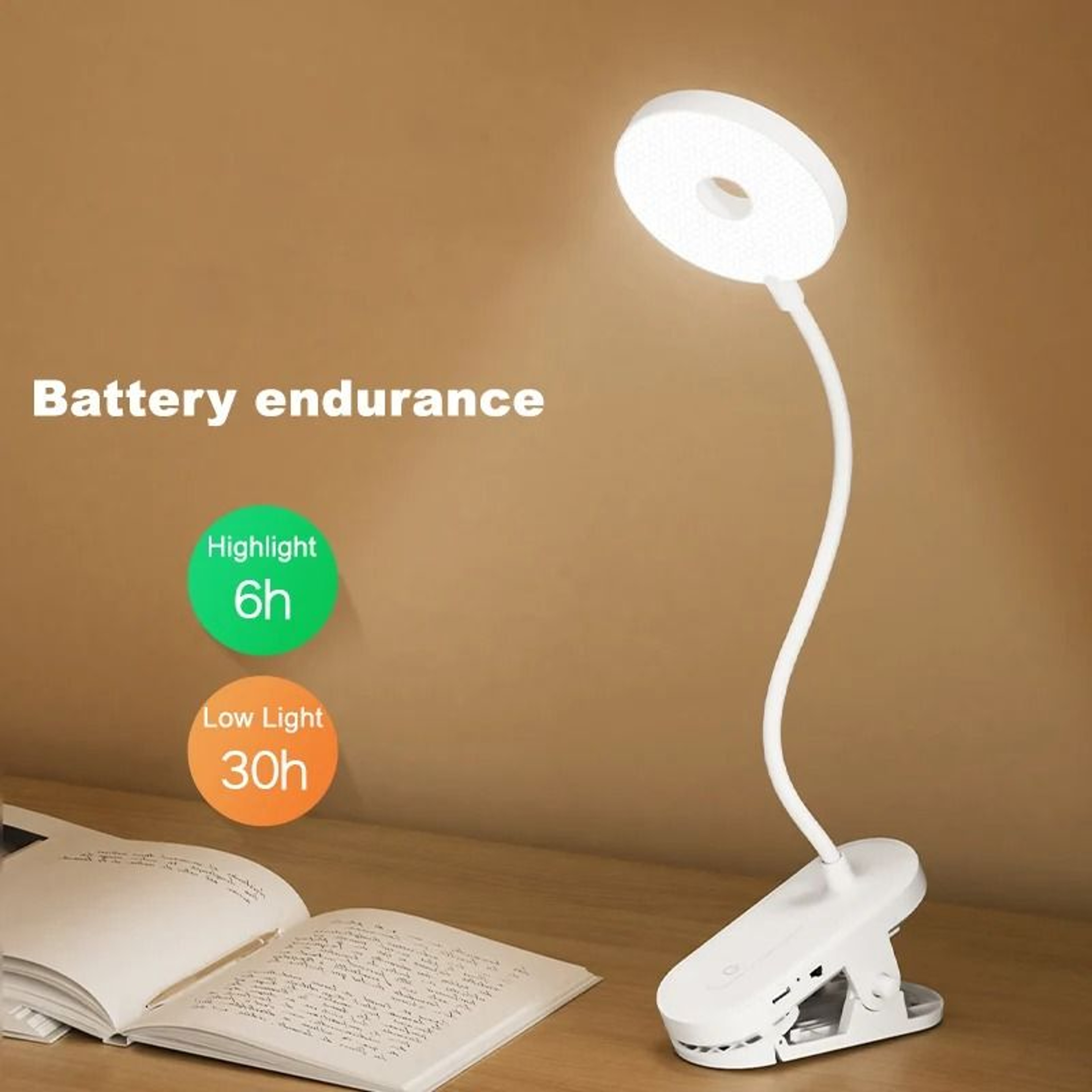 Clip On Portable LED Desk Lamp 4