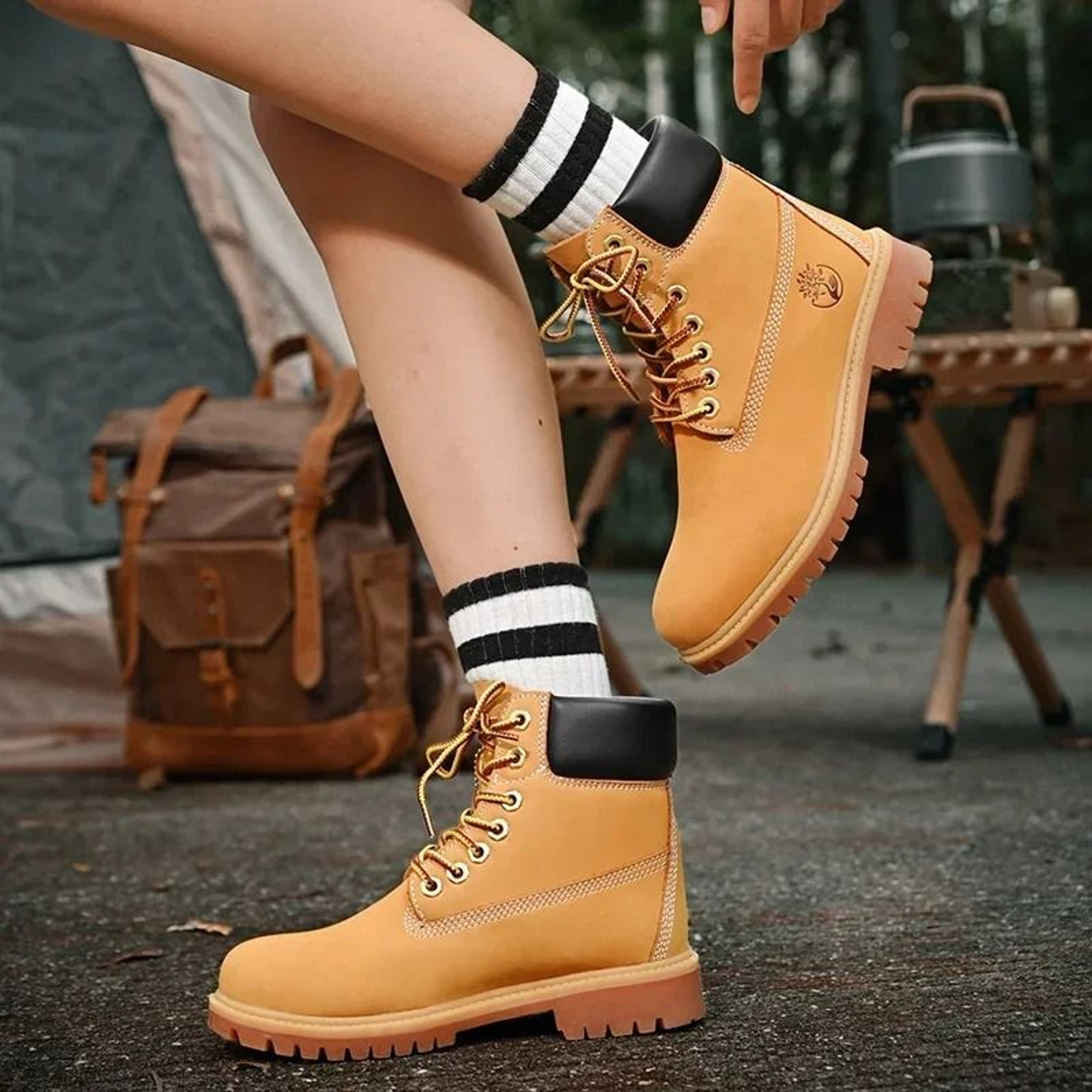 Mens Tactical Military Work Boots Waterproof Safety Boots 3