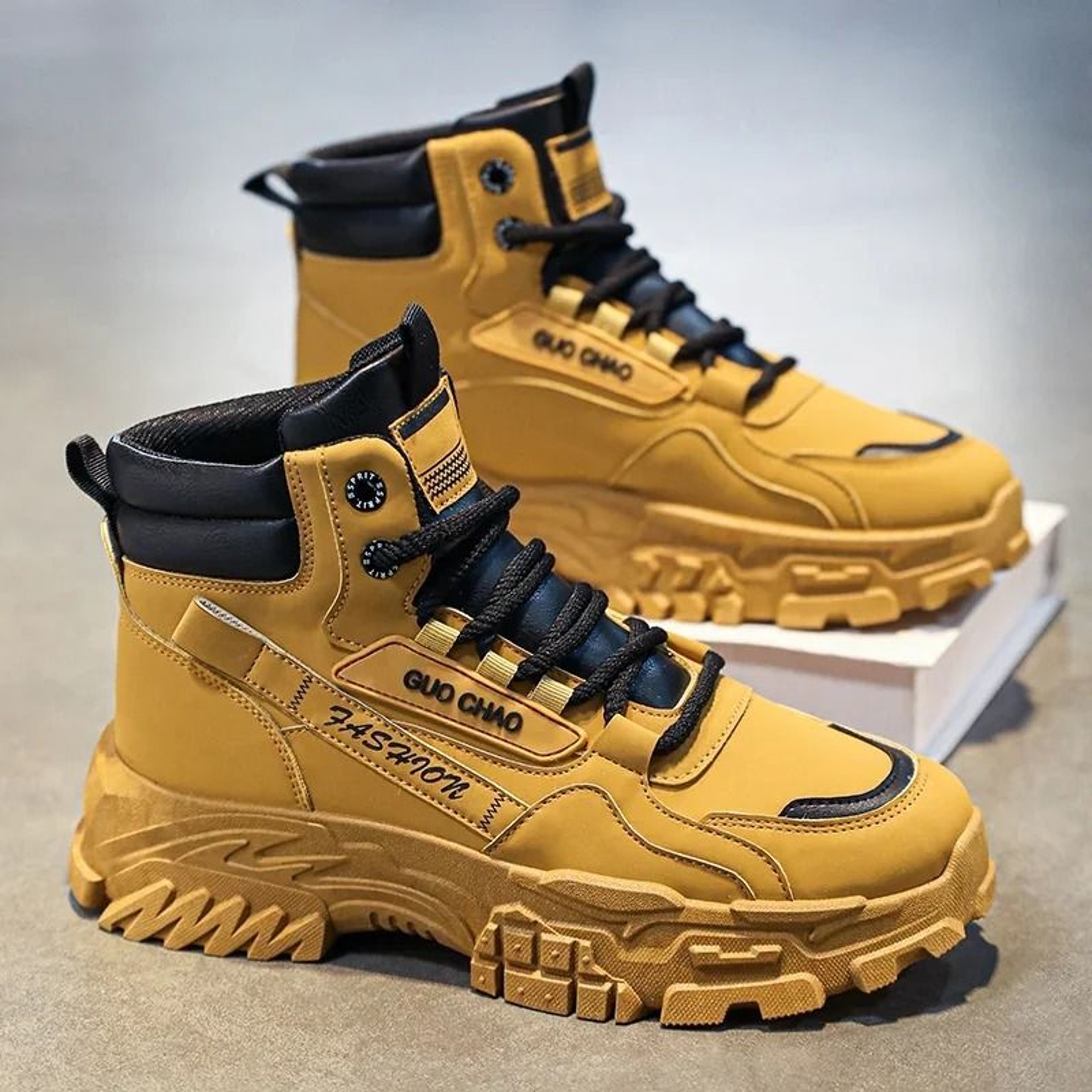 Mens Tactical Waterproof Work Safety Boots Ankle Combat Boots 0