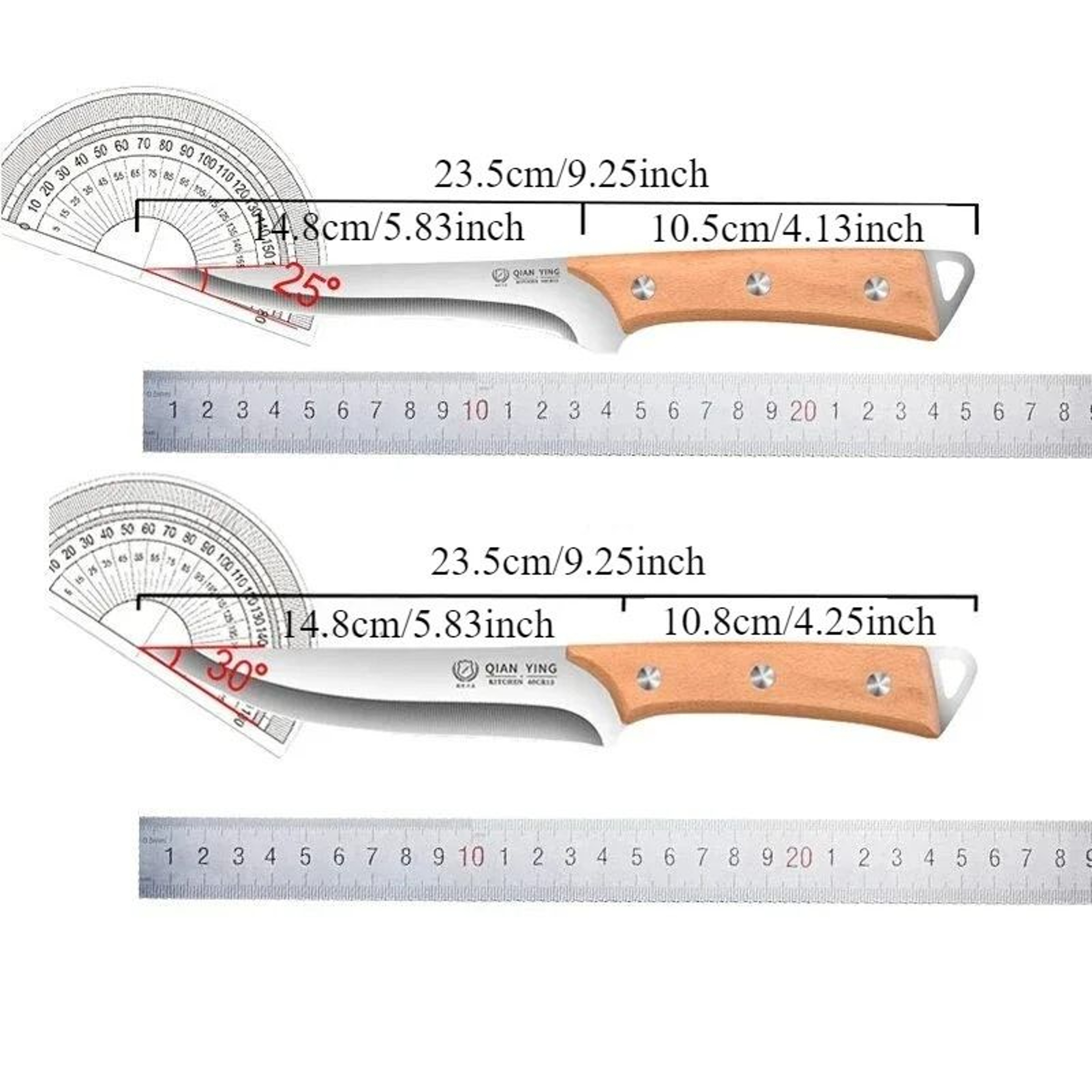 Fillet Boning Knife Stainless Steel Chef Kitchen Knife 5