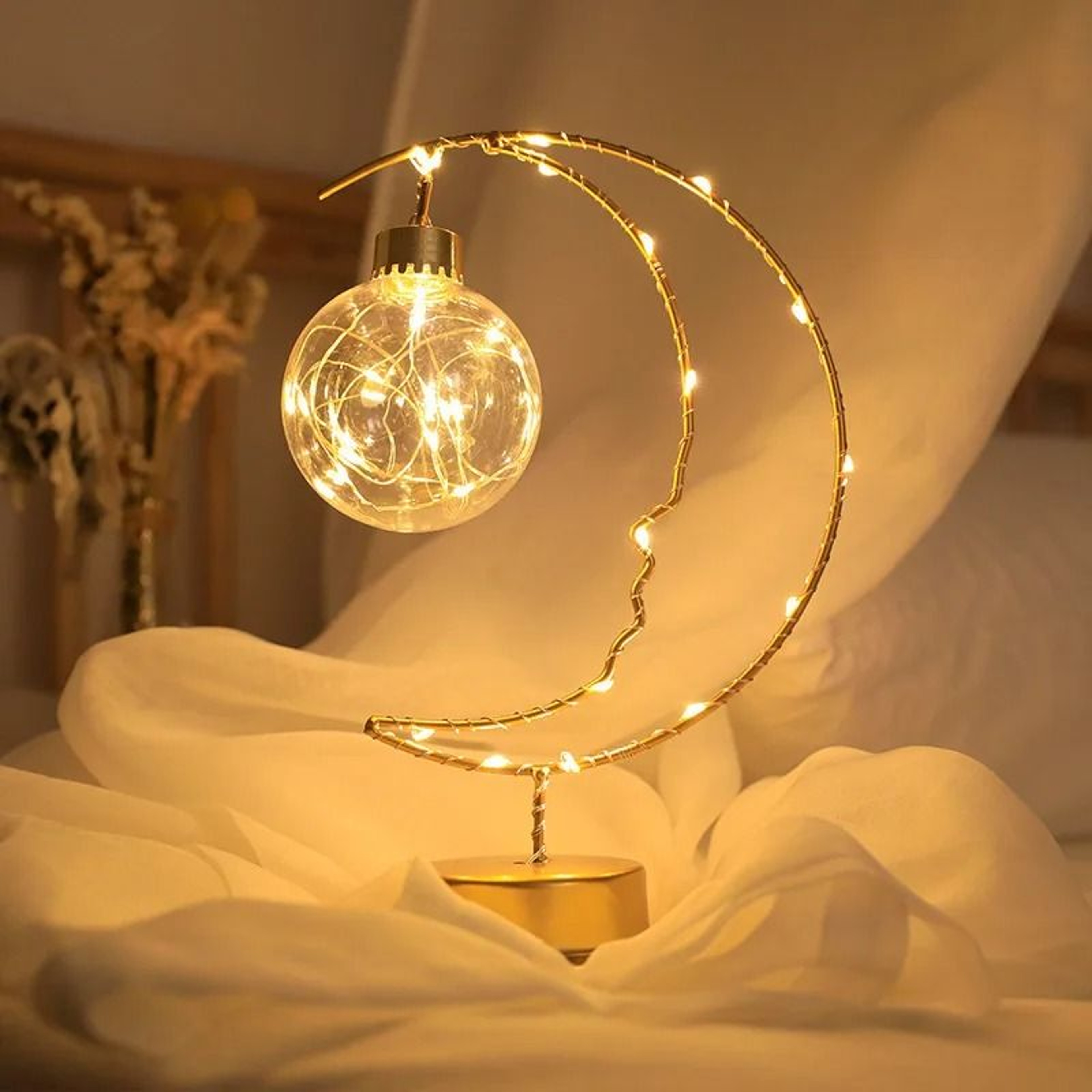 Home Decoration Star Moon LED Light Indoor Night Lamp 1