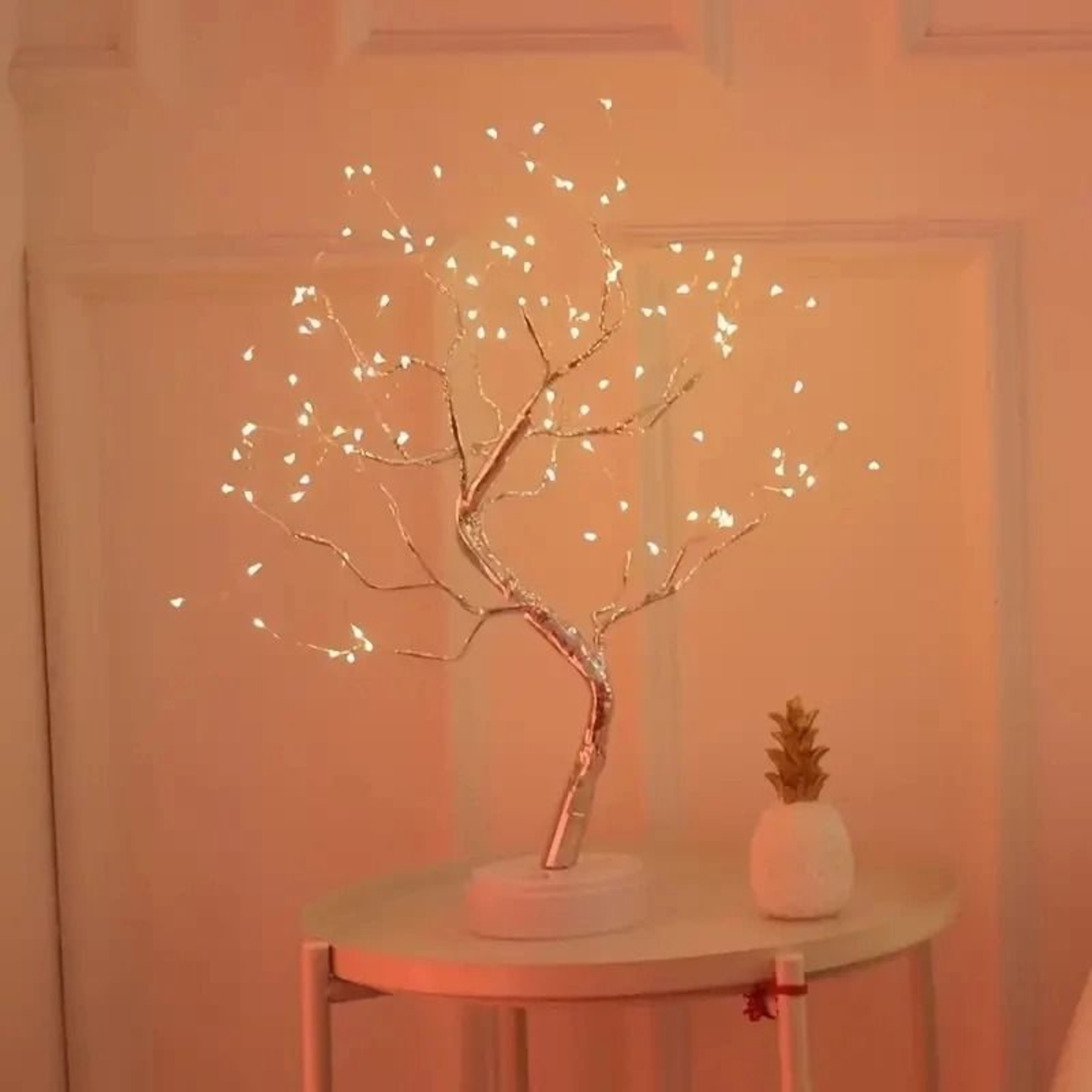 Colorful Bonsai 108 LED Tree Light Battery USB Power Indoor Night Lamp 2