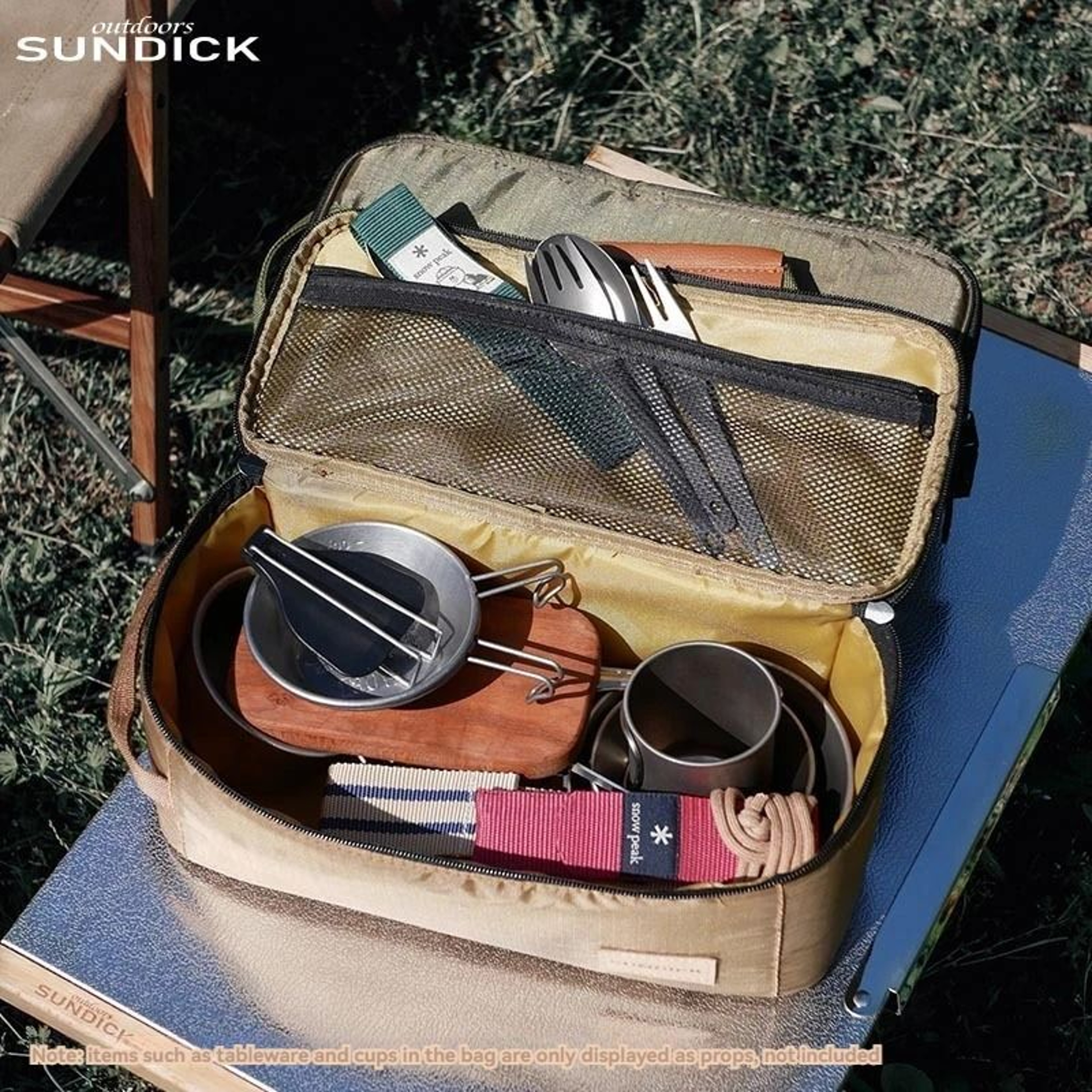 Outdoor Tableware Storage Bag Portable Stove Head Gas Cylinder Storage And Sorting Bag 1