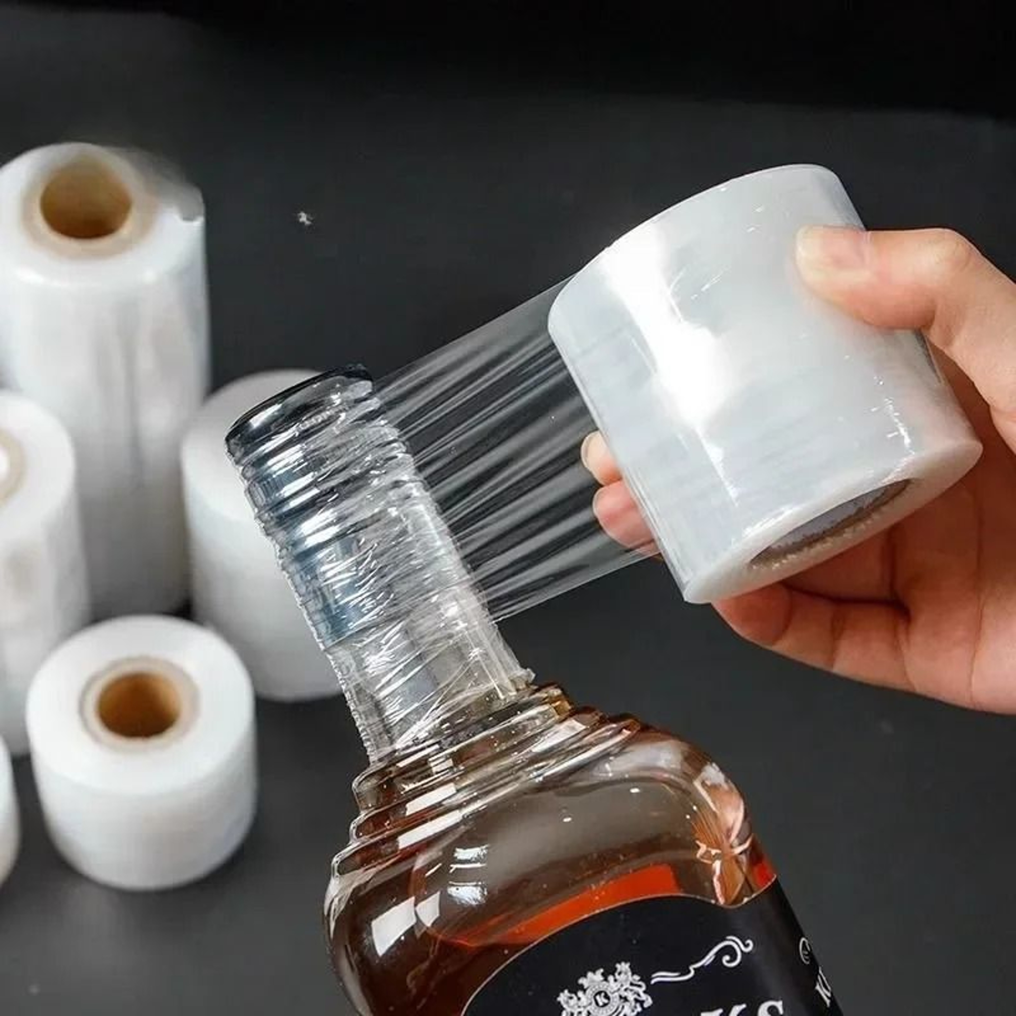 Leak Proof Stretchable Bottle Seal Film For Wine And Liquor Storage 0