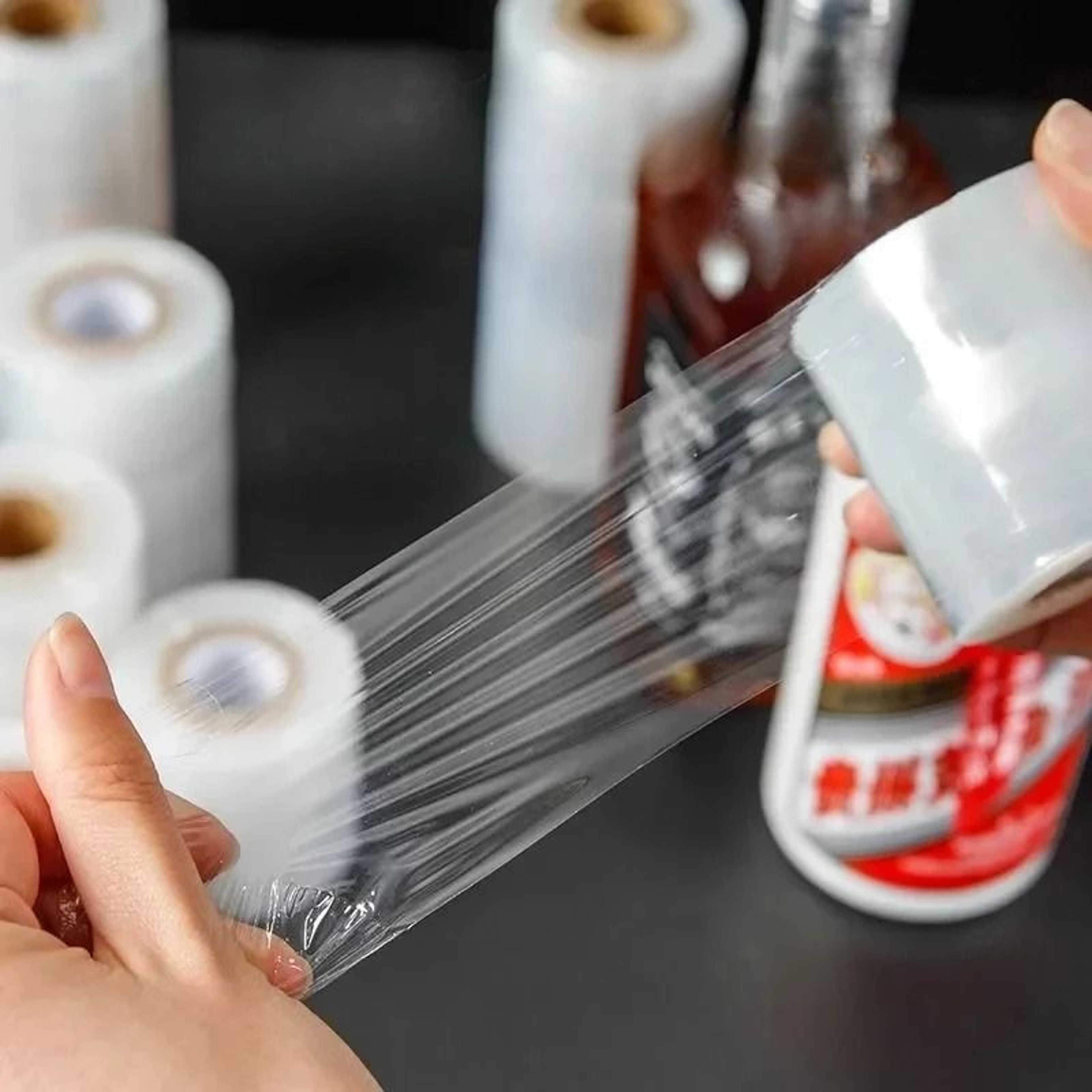 Leak Proof Stretchable Bottle Seal Film For Wine And Liquor Storage 3