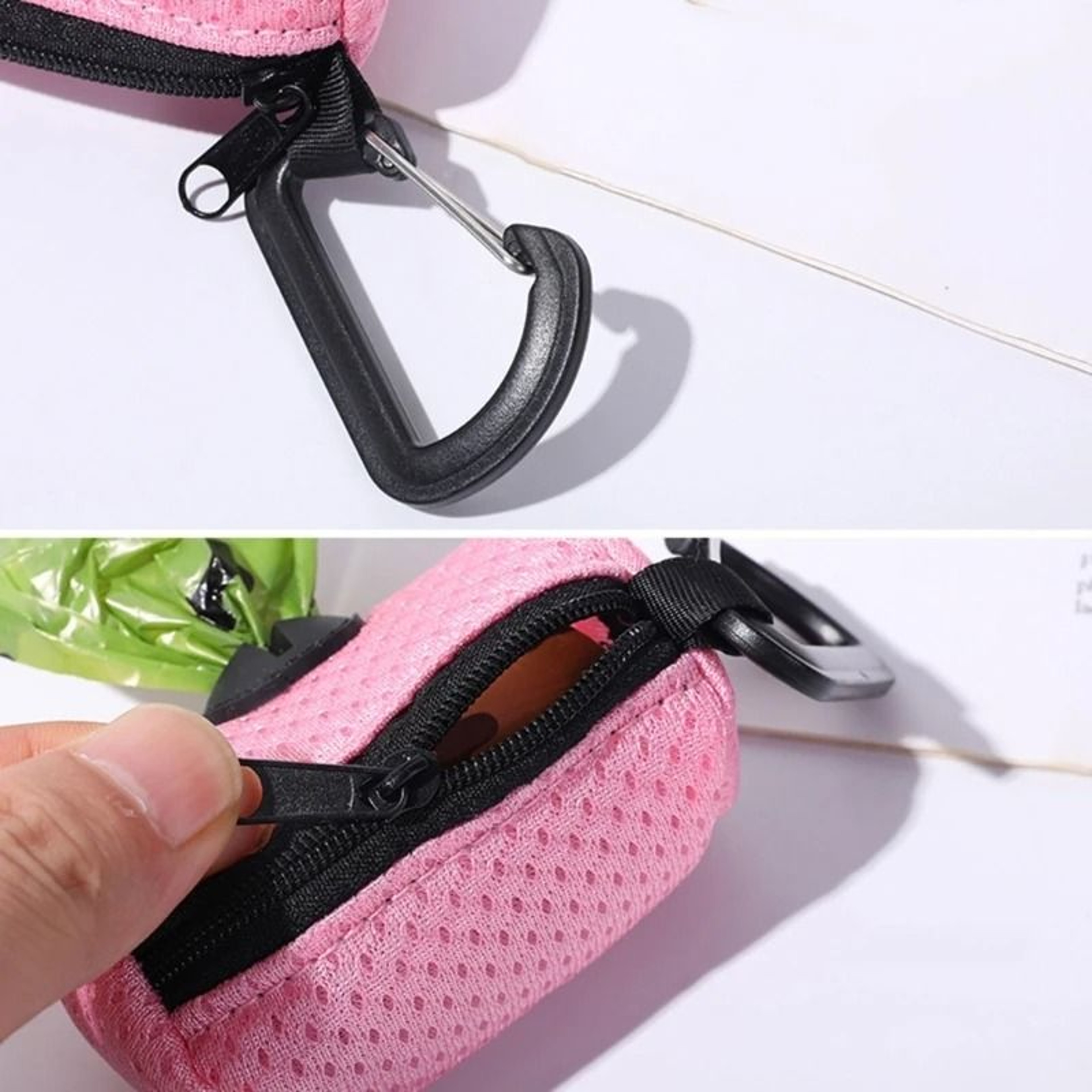 Dog Poop Pickup Bag Holder Pet Waste Bag Dispenser 3