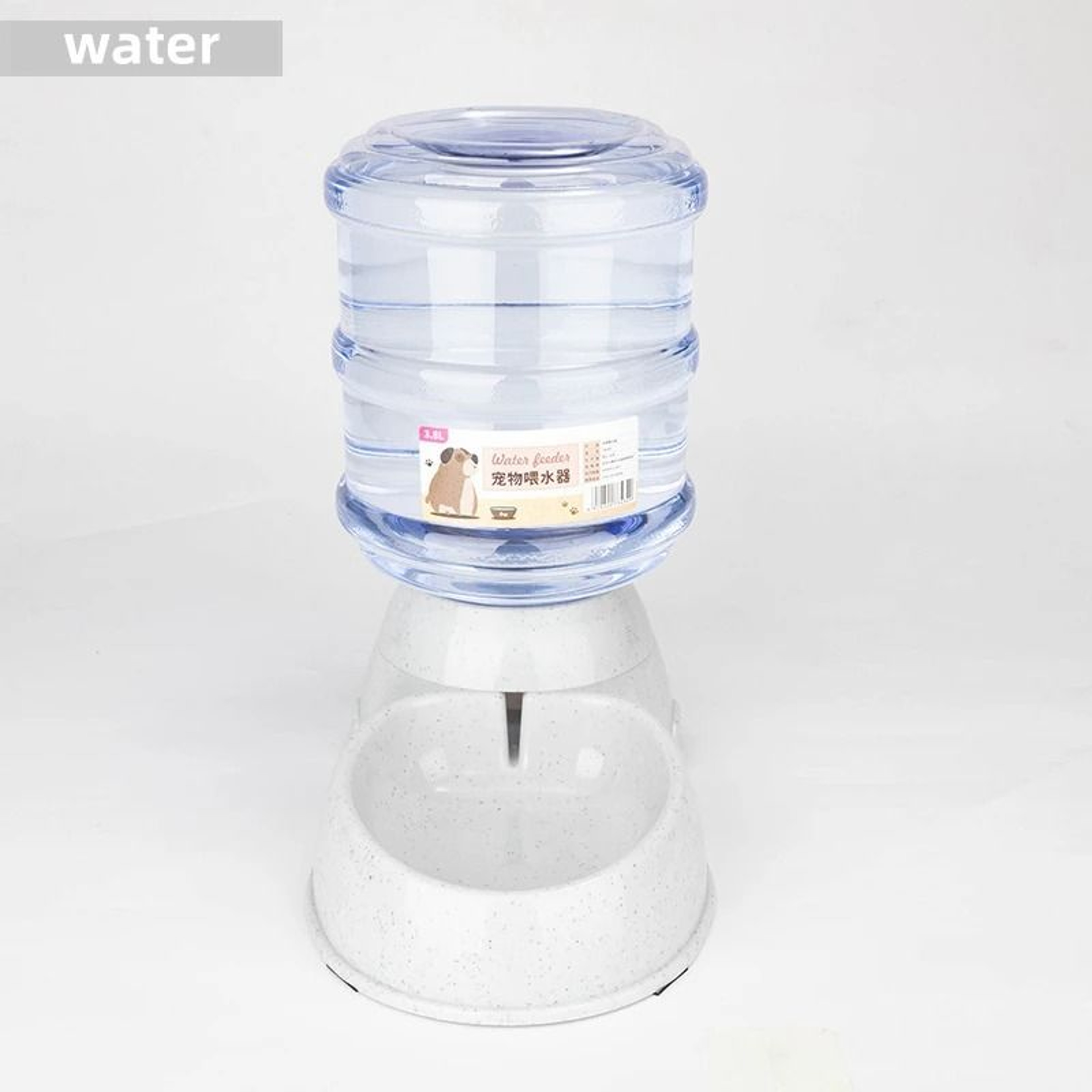Large Capacity Pet Feeder And Water Dispenser Bowl Set For Cats And Small Dogs 8