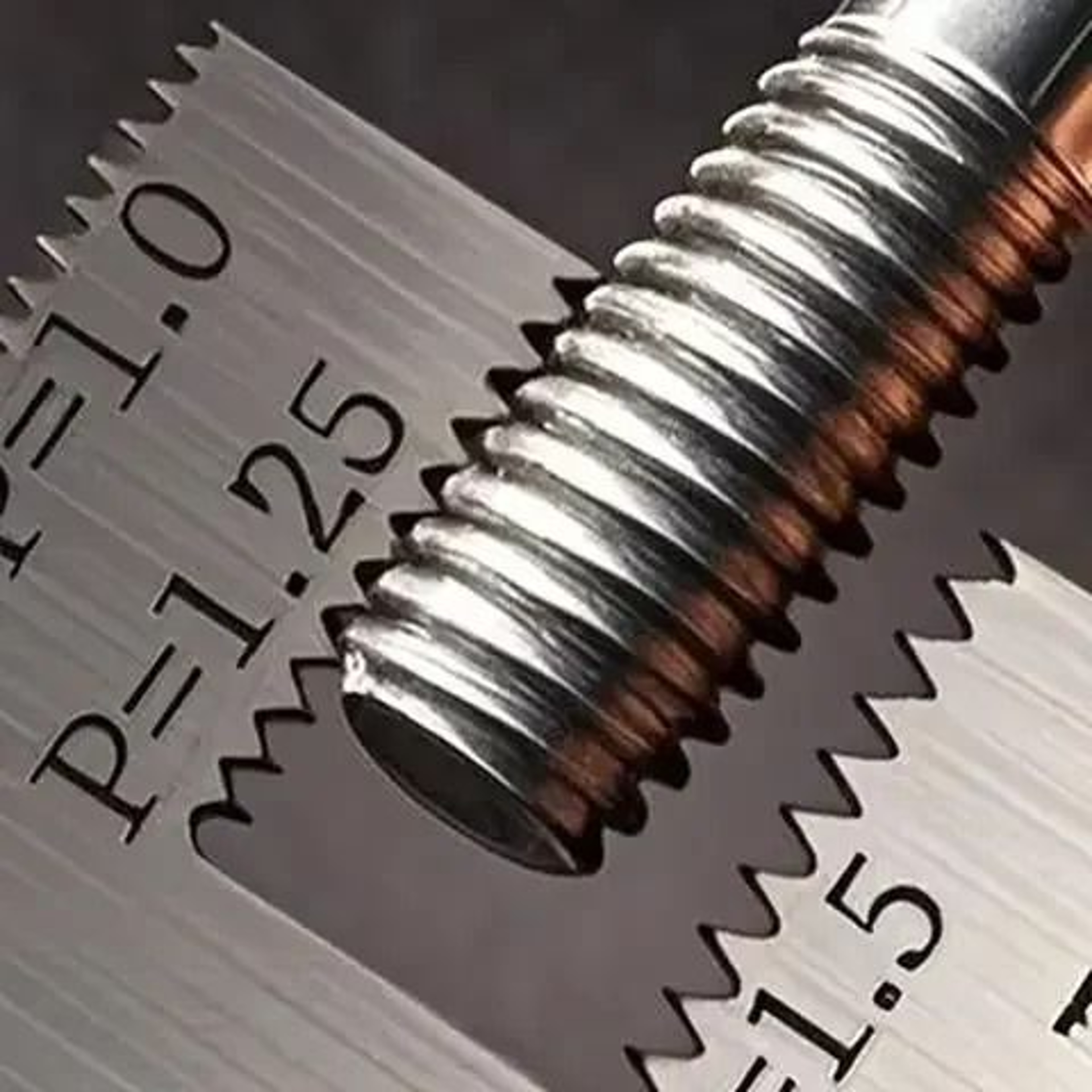 High Accuracy Industry Standard Pitch Gauge For Measuring Bolt Nut Screw Thread 0