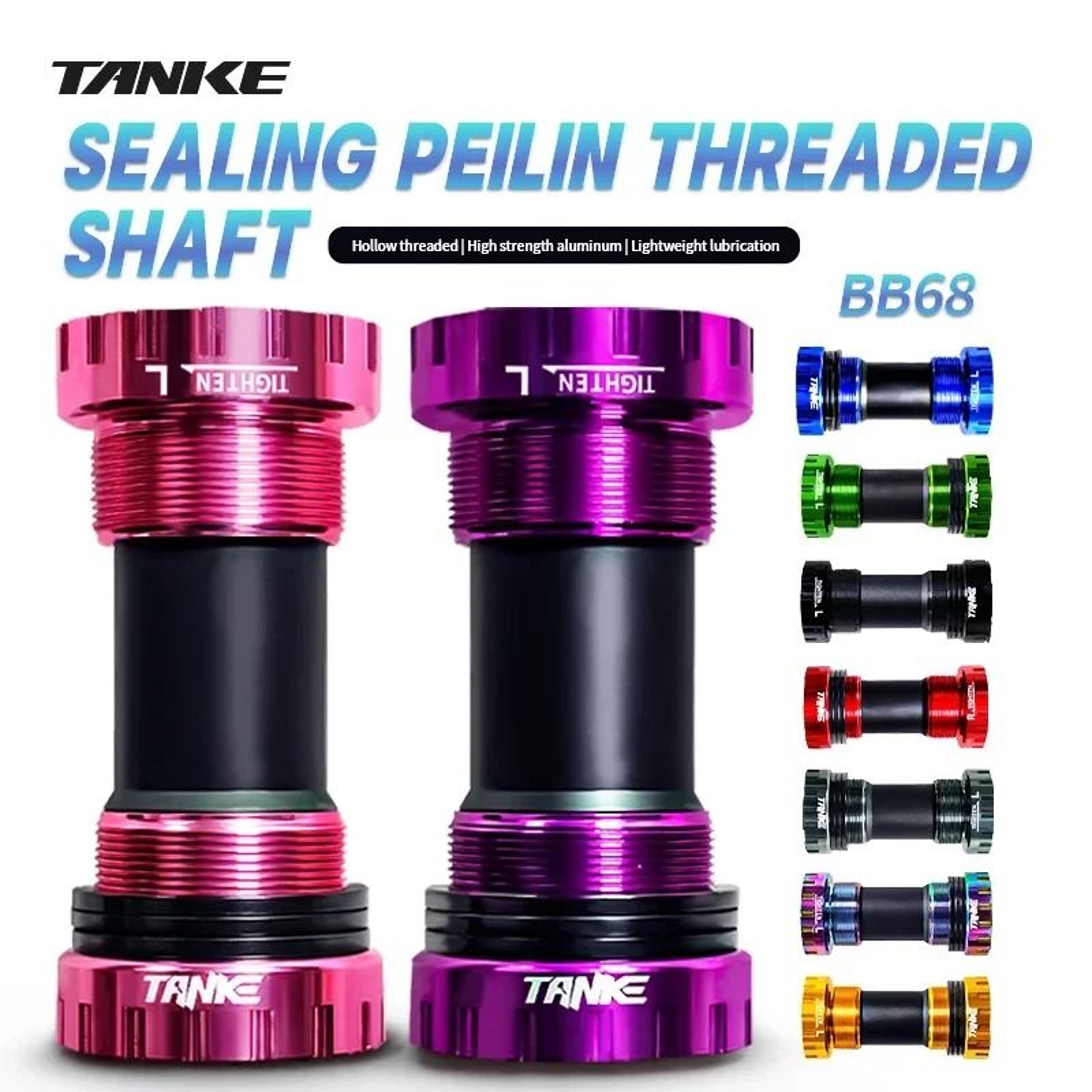 TANKE Bottom Bracket Adapter BB68 BB92 137 24mm For MTB And Road Bikes 0