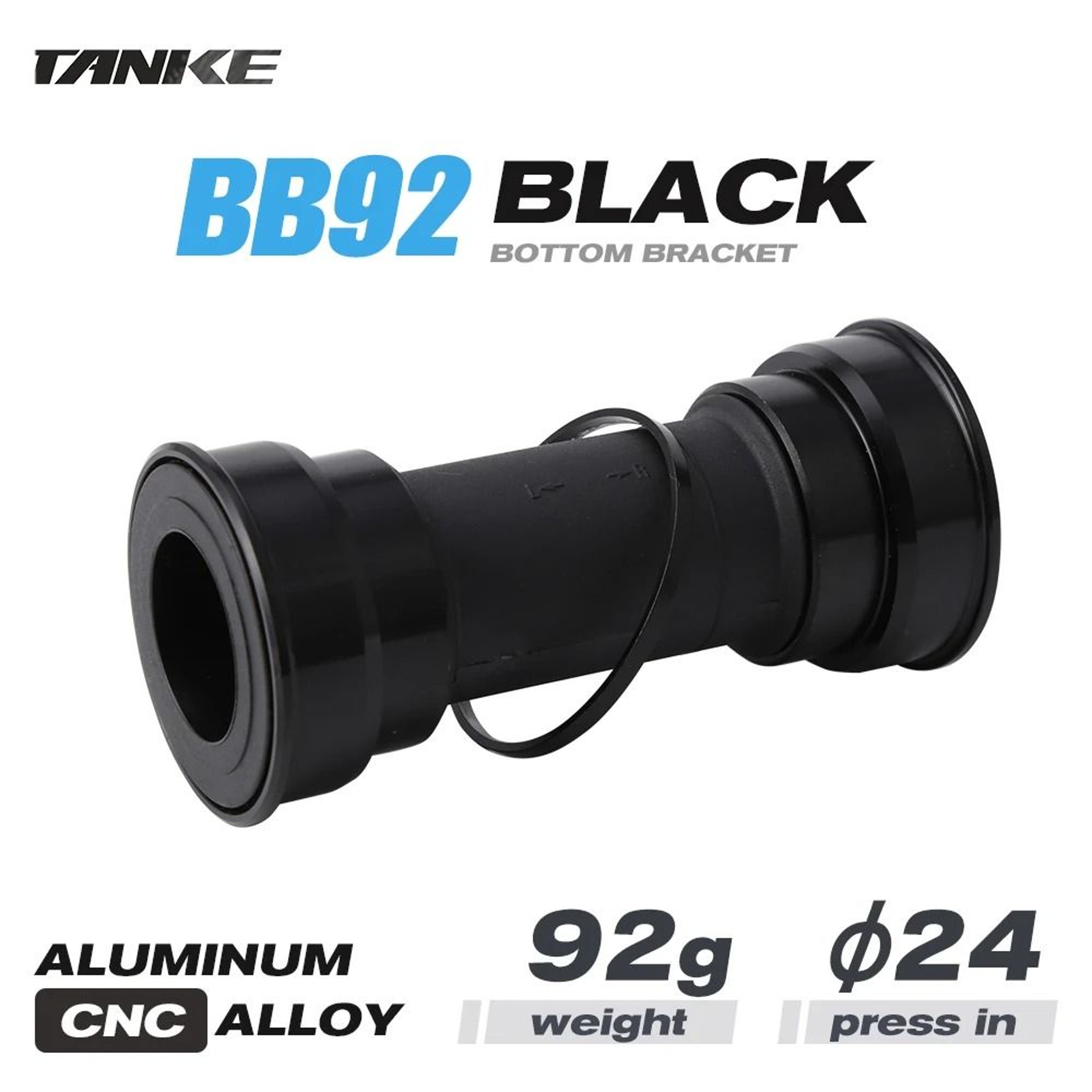 TANKE Bottom Bracket Adapter BB68 BB92 137 24mm For MTB And Road Bikes 8