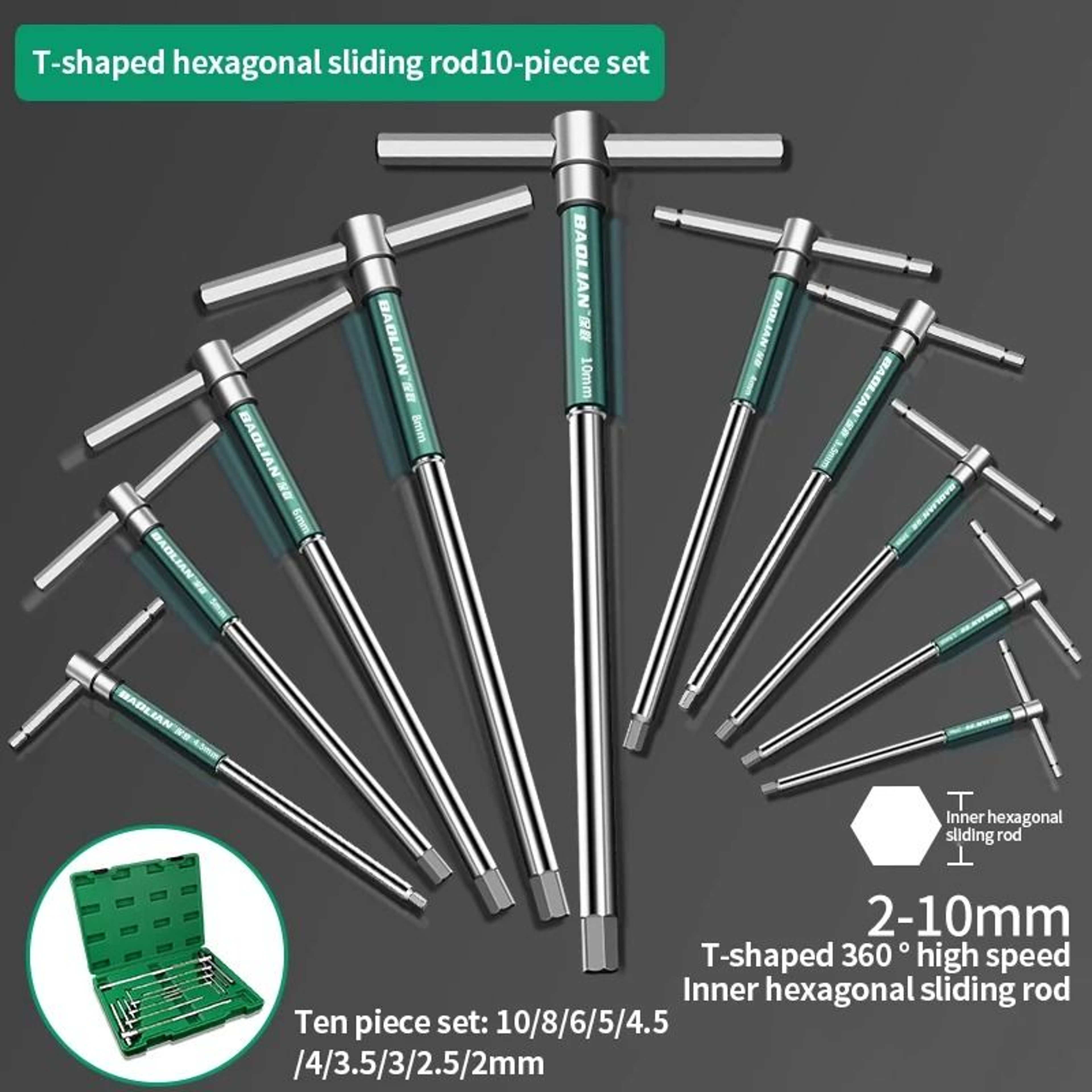 T L Torx Screwdriver T Type Allen Hex Wrench Chrome Spanner T Shaped Hand Tool Extended T Socket Wr 17
