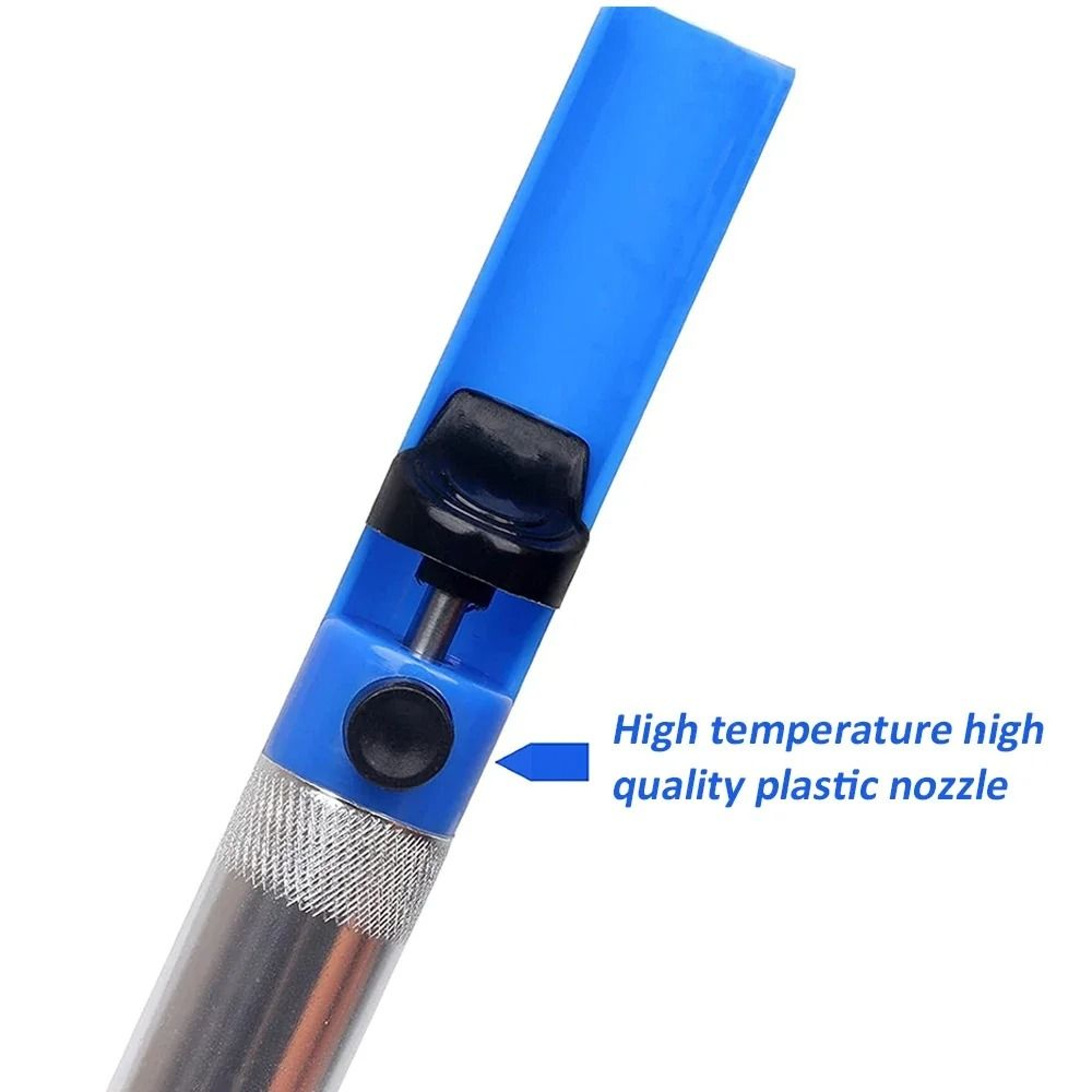 Blue Aluminum Desoldering Pump Suction Tin Sucker Pen Vacuum Soldering Tool 4