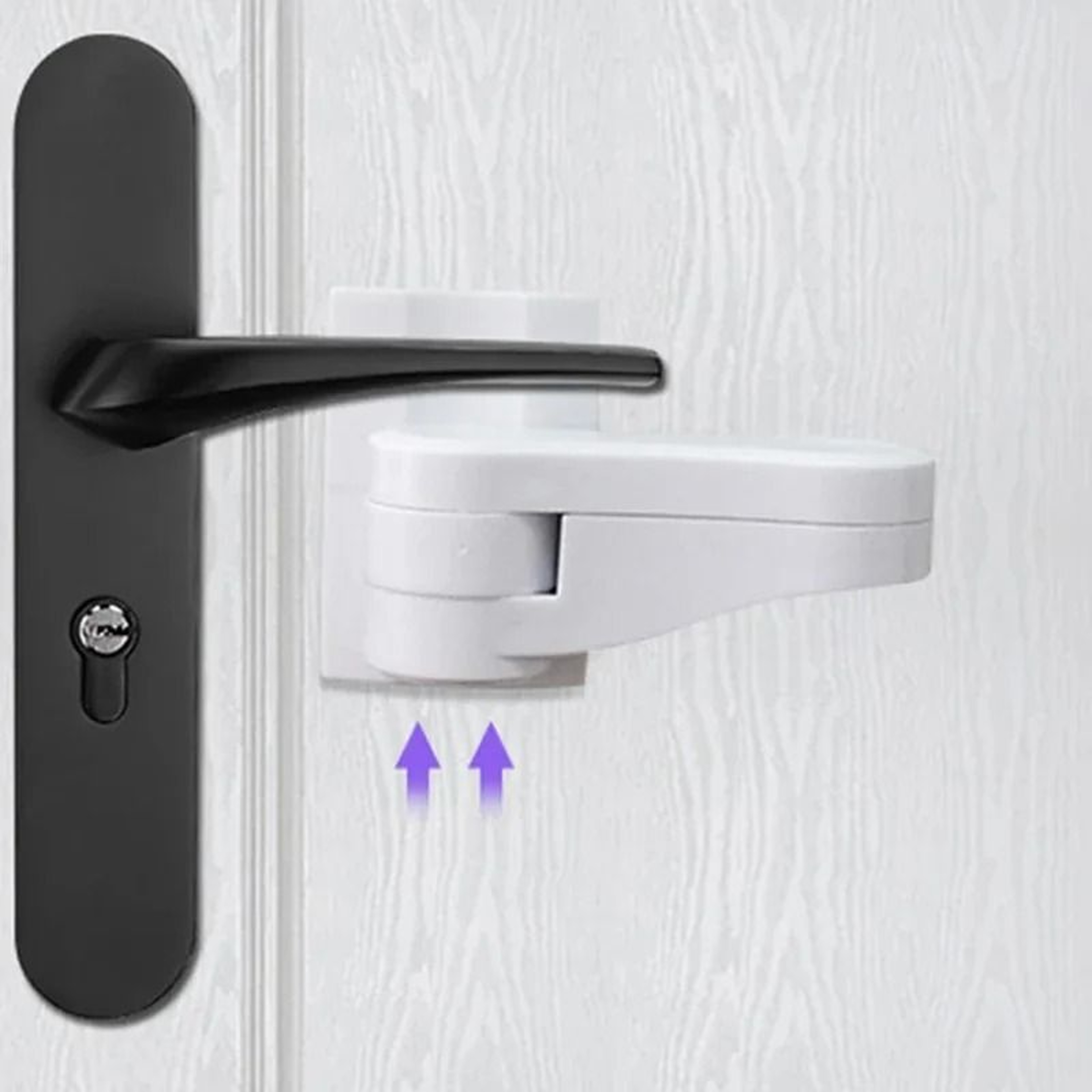 Universal Door Lever Lock For Children Baby Safety Protection 0