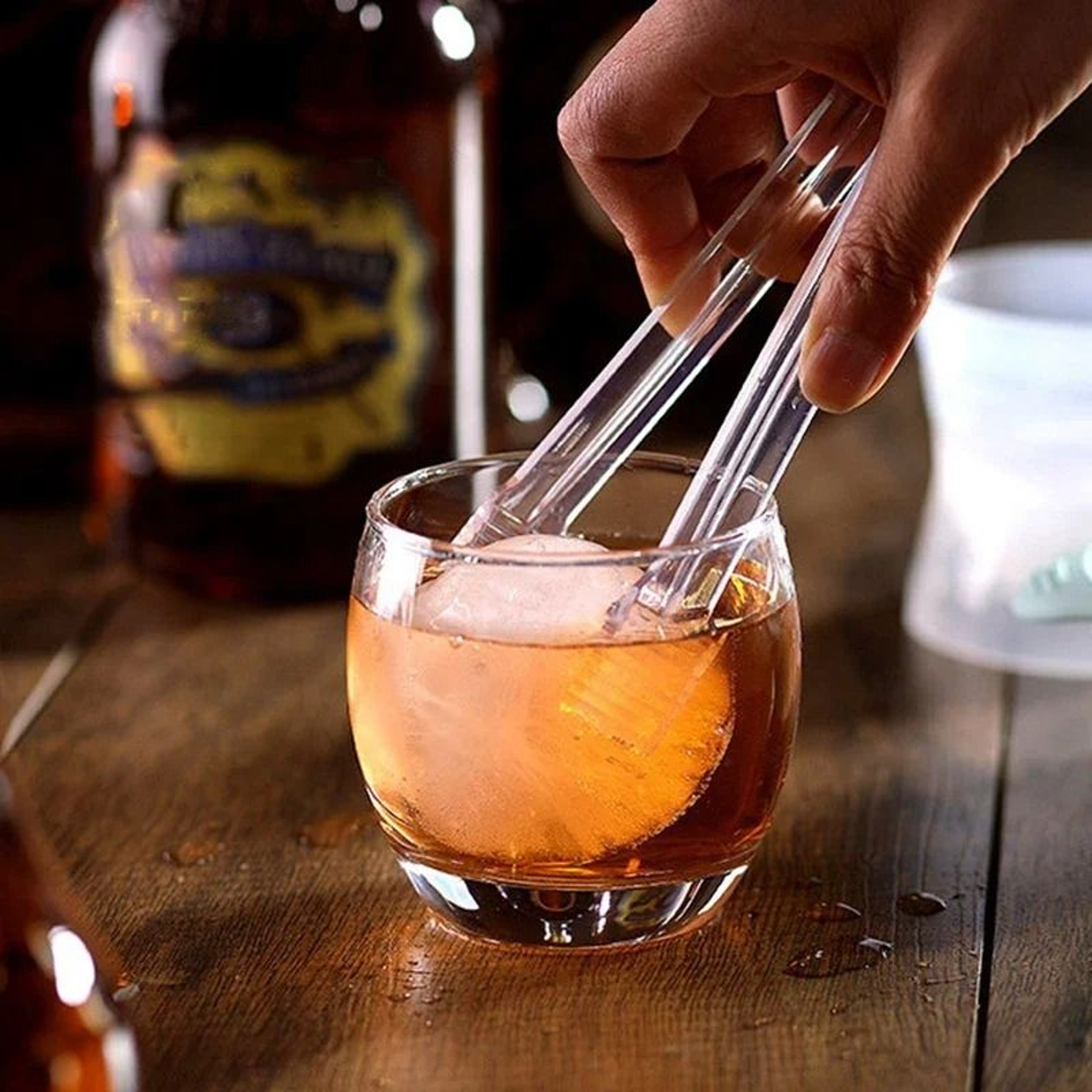 Large 5cm Round Ice Ball Maker Mold For Whiskey And Cocktails 5