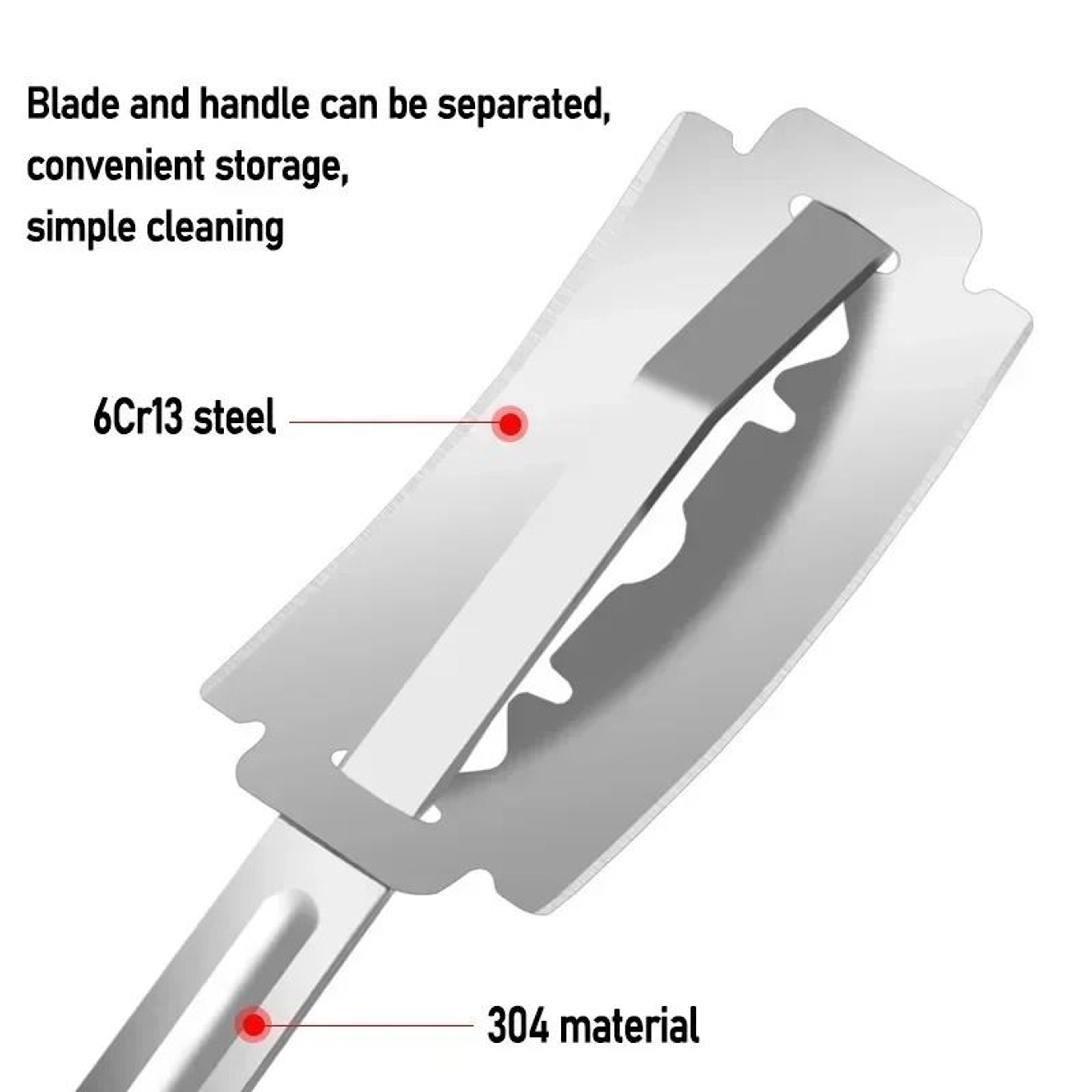 Bread Lame Slashing Tool With 5 Razor Blades And Leather Cover For Homemade Bread And Pizza 4