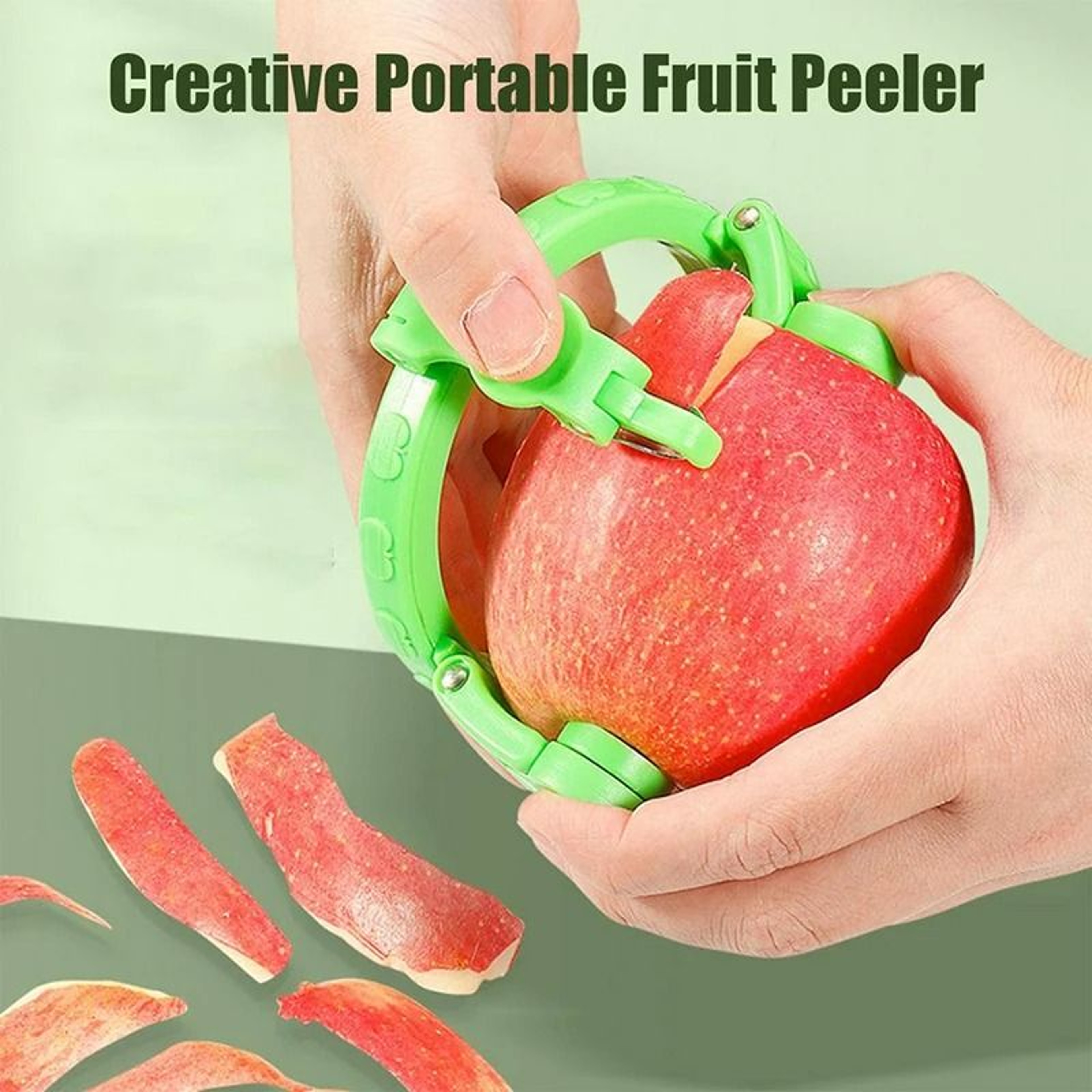 Creative Handheld Fruit Peeler For Apples Pear Kiwis And Peaches 0