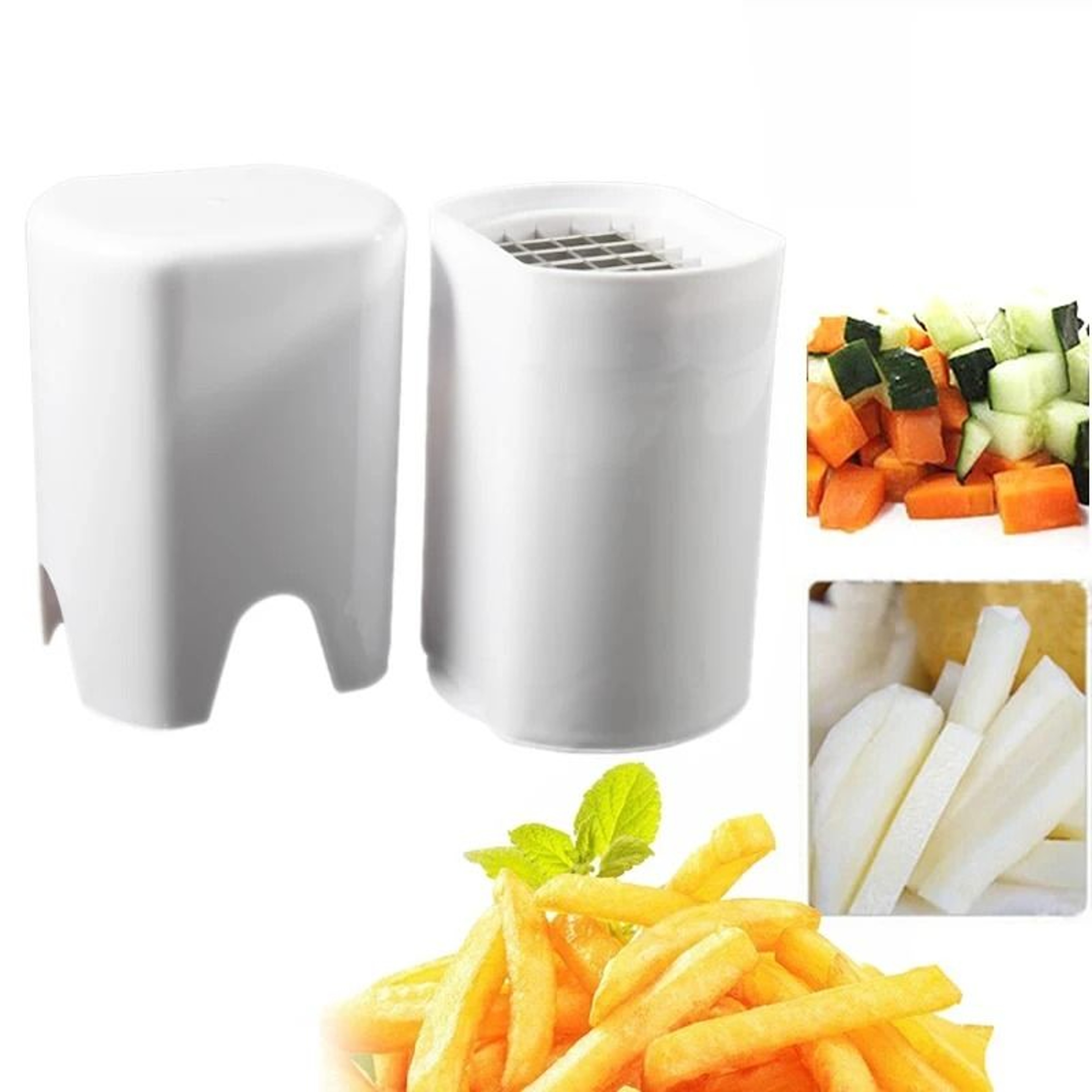 Chips Maker Potato Veggie Chopper For French Fries Apple Slicer And Vegetable Cutter 3