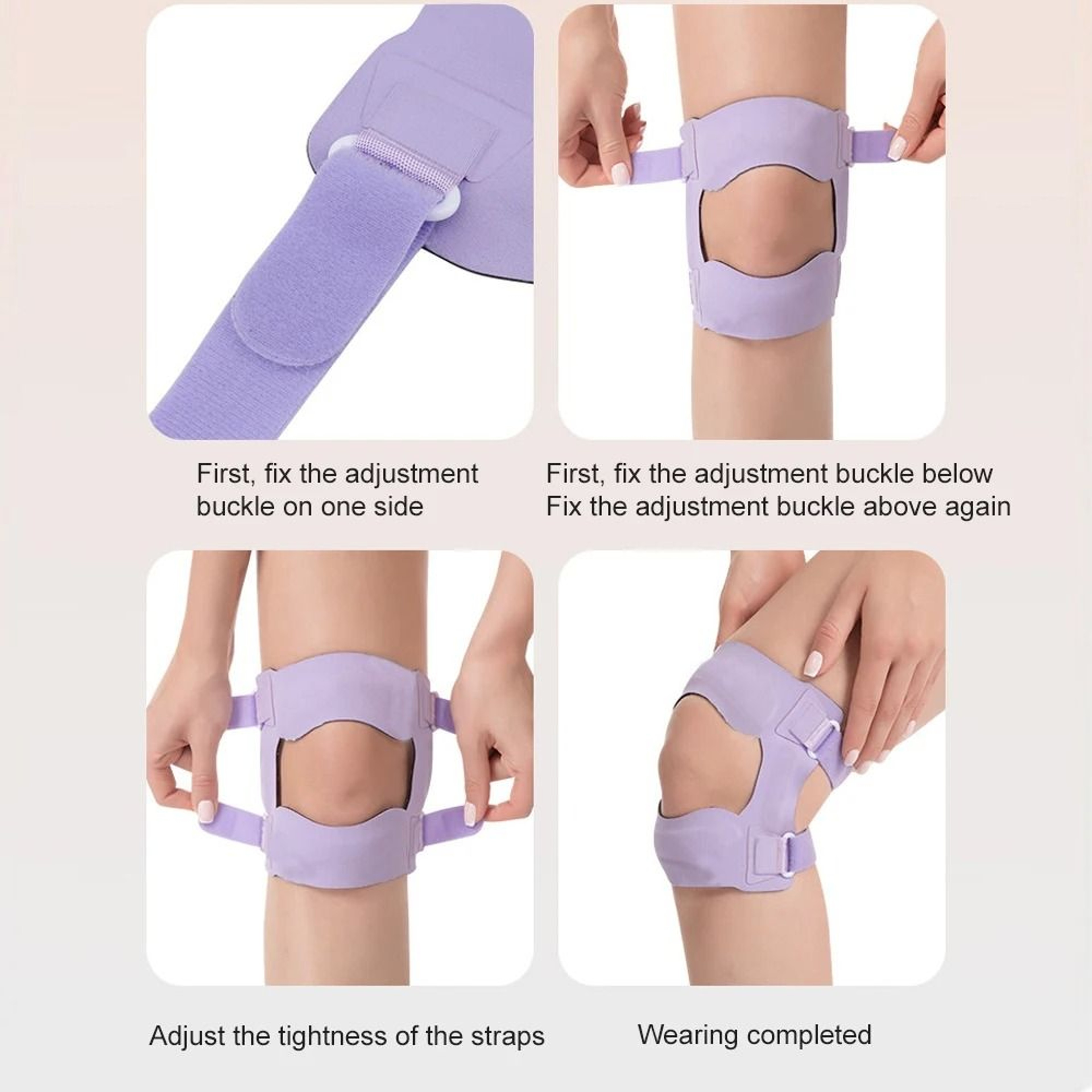 Patella Tendon Knee Strap With Gel Pad And Side Stabilizers 5