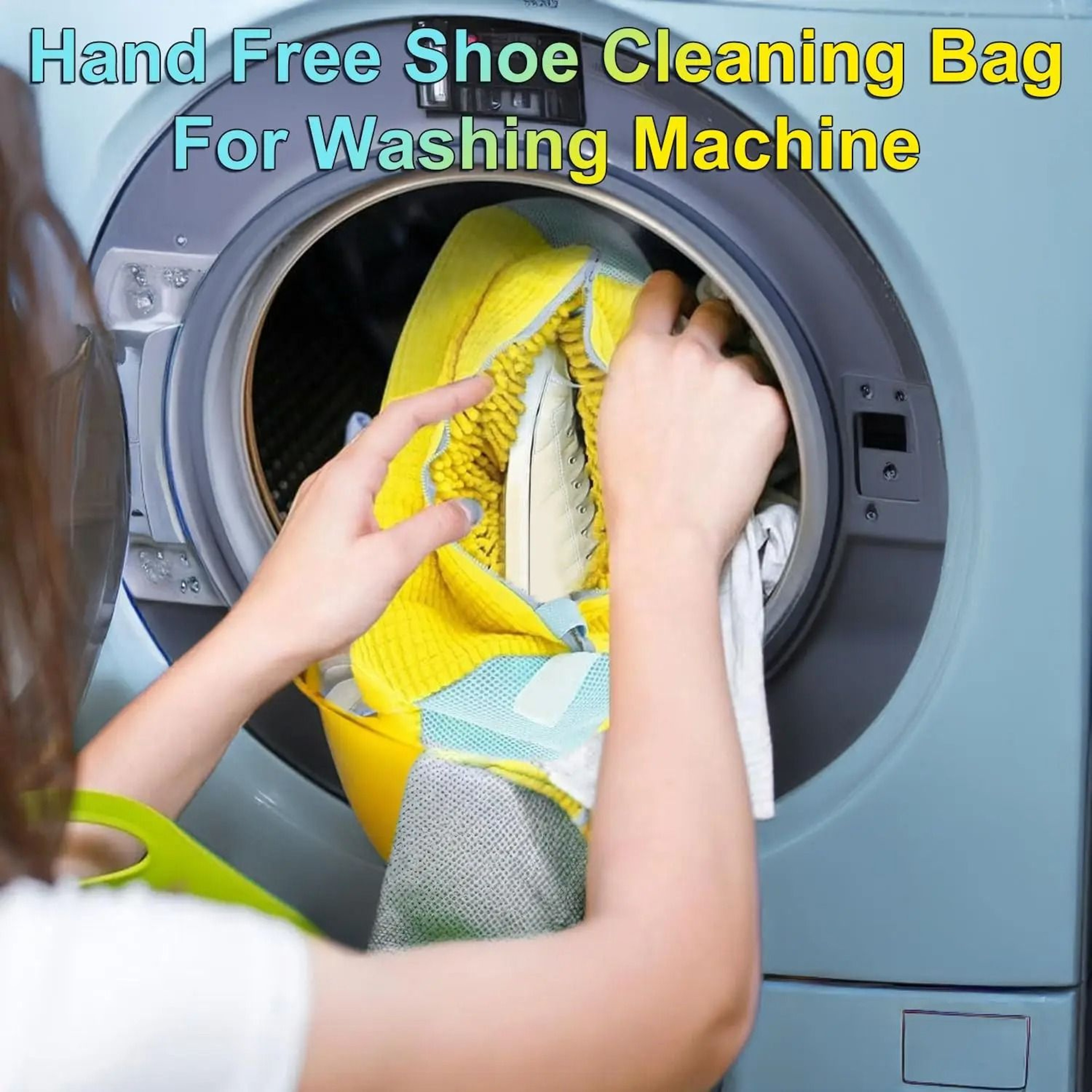 Multifunctional Shoe And Laundry Wash Bag Cotton Protective Net 1