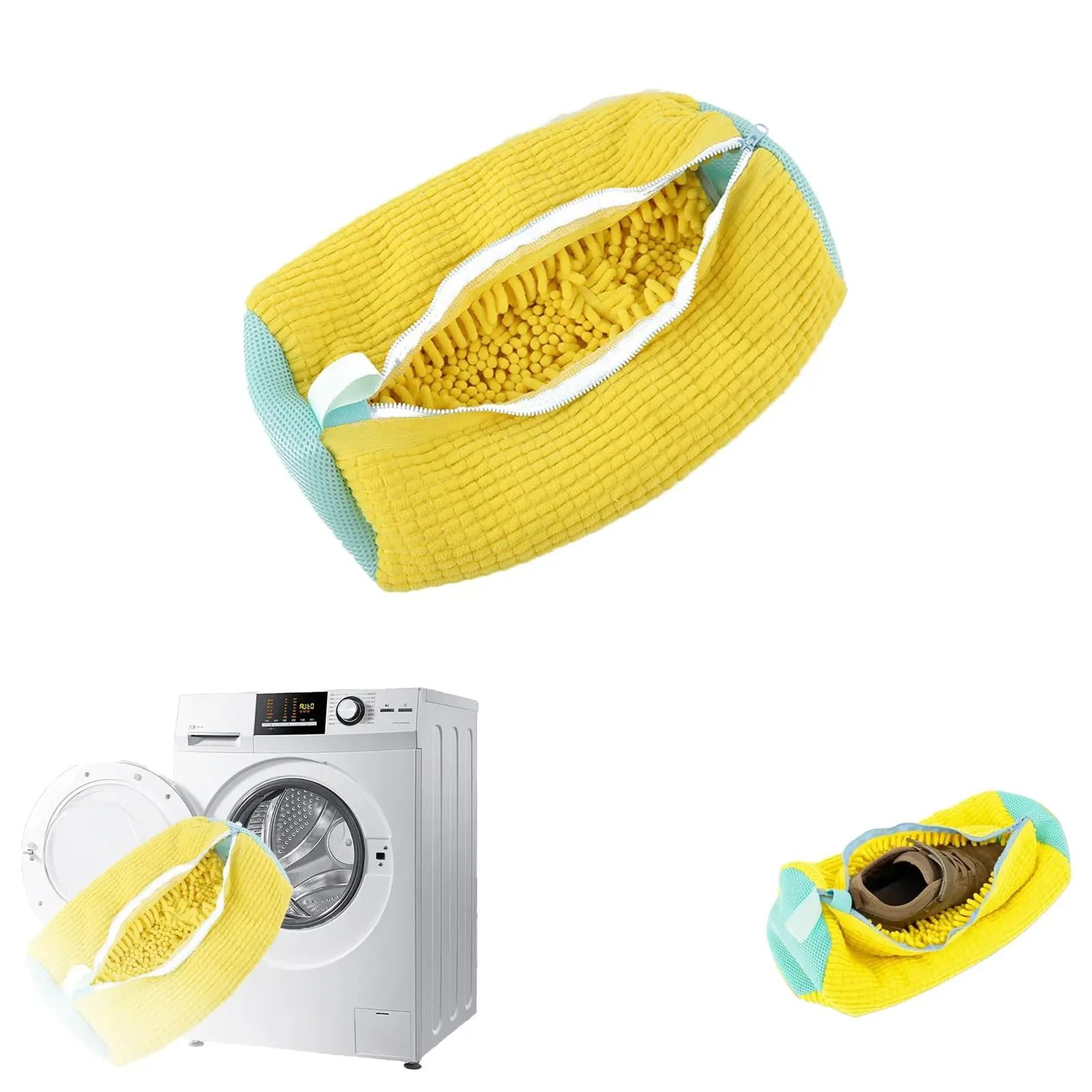 Multifunctional Shoe And Laundry Wash Bag Cotton Protective Net 6