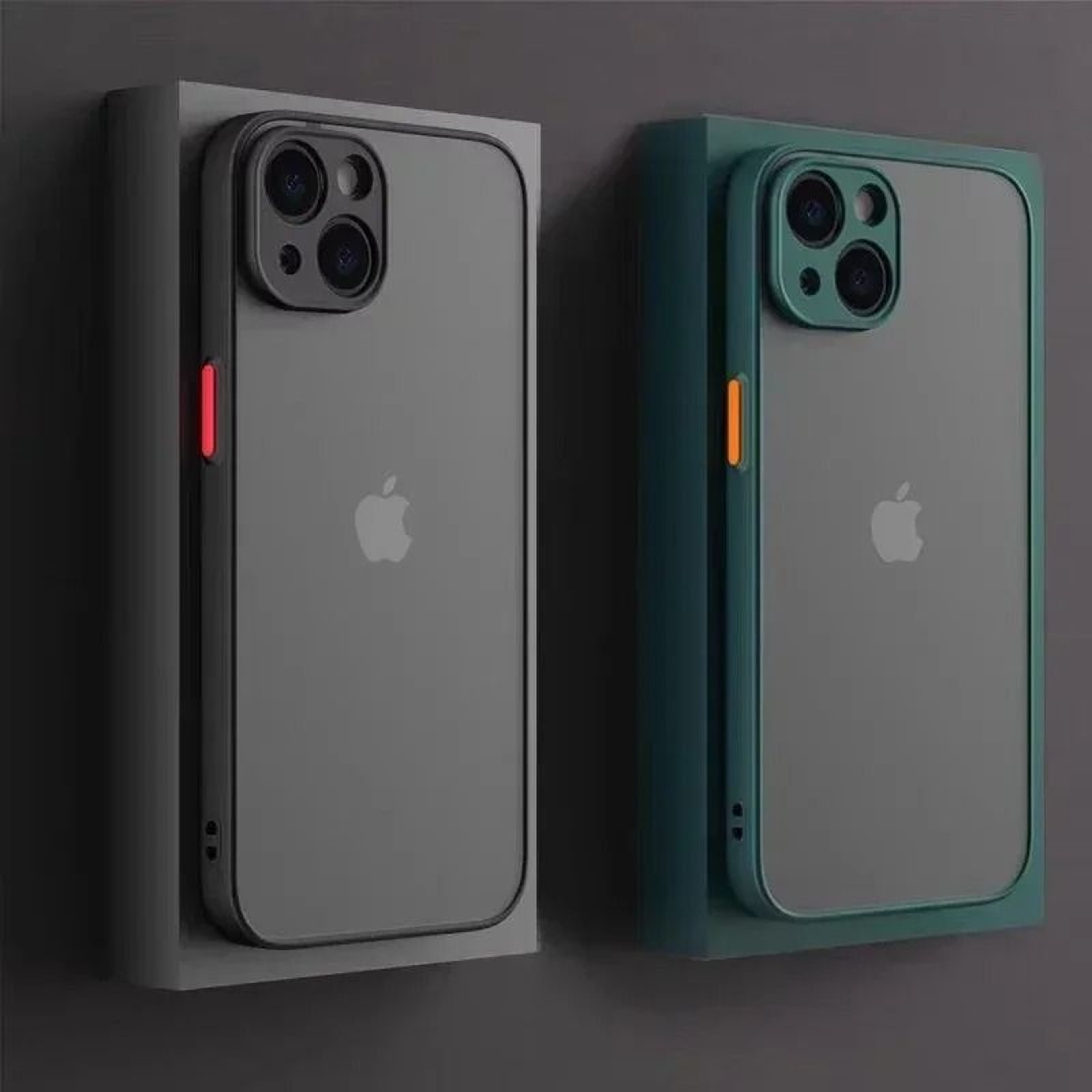 Matte Phone Case Soft Silicone Shockproof Case For IPhone 16 15 14 13 12 11 Pro Max Plus Mini 5