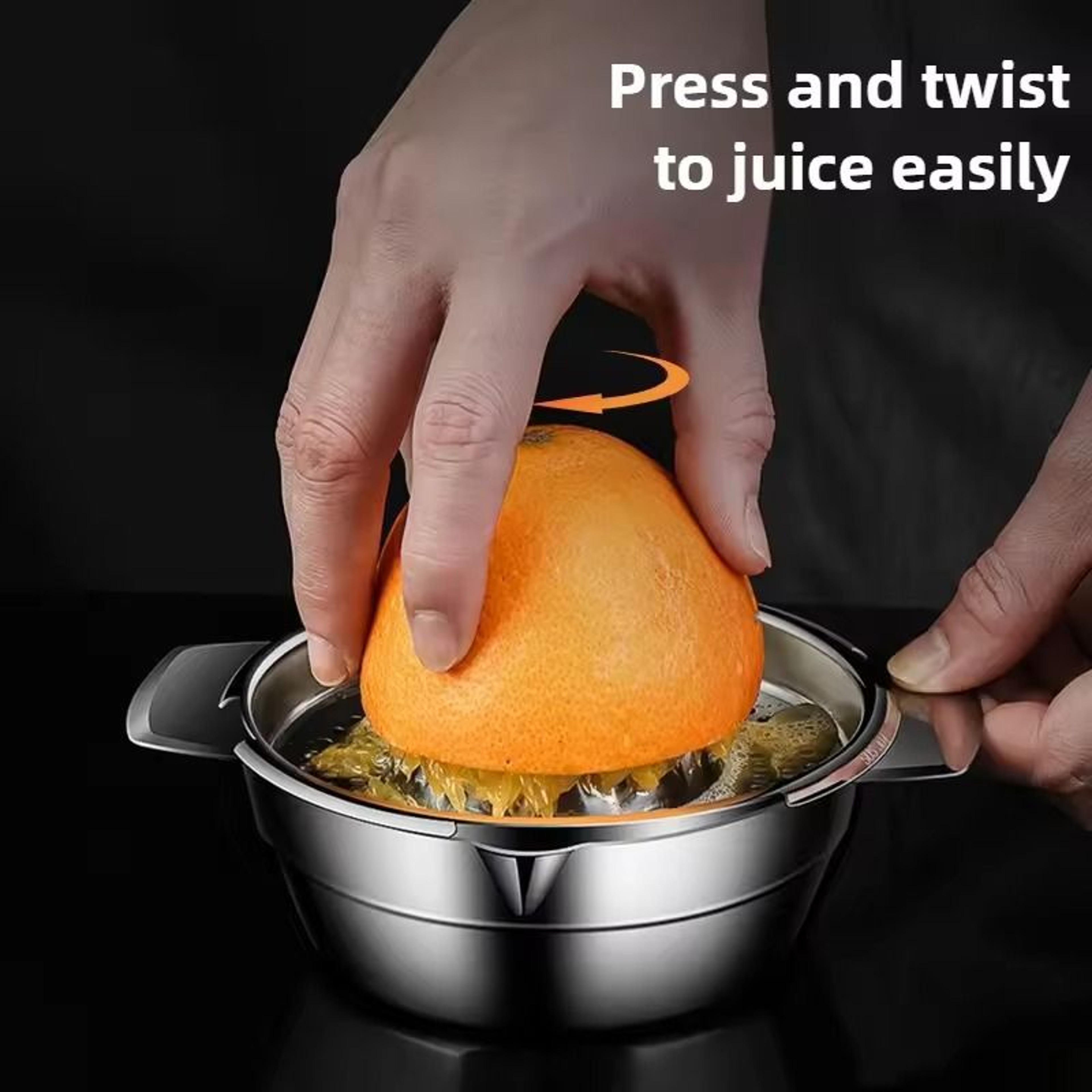 Stainless Steel Manual Juicer For Lemons Oranges And Citrus Fruits 6
