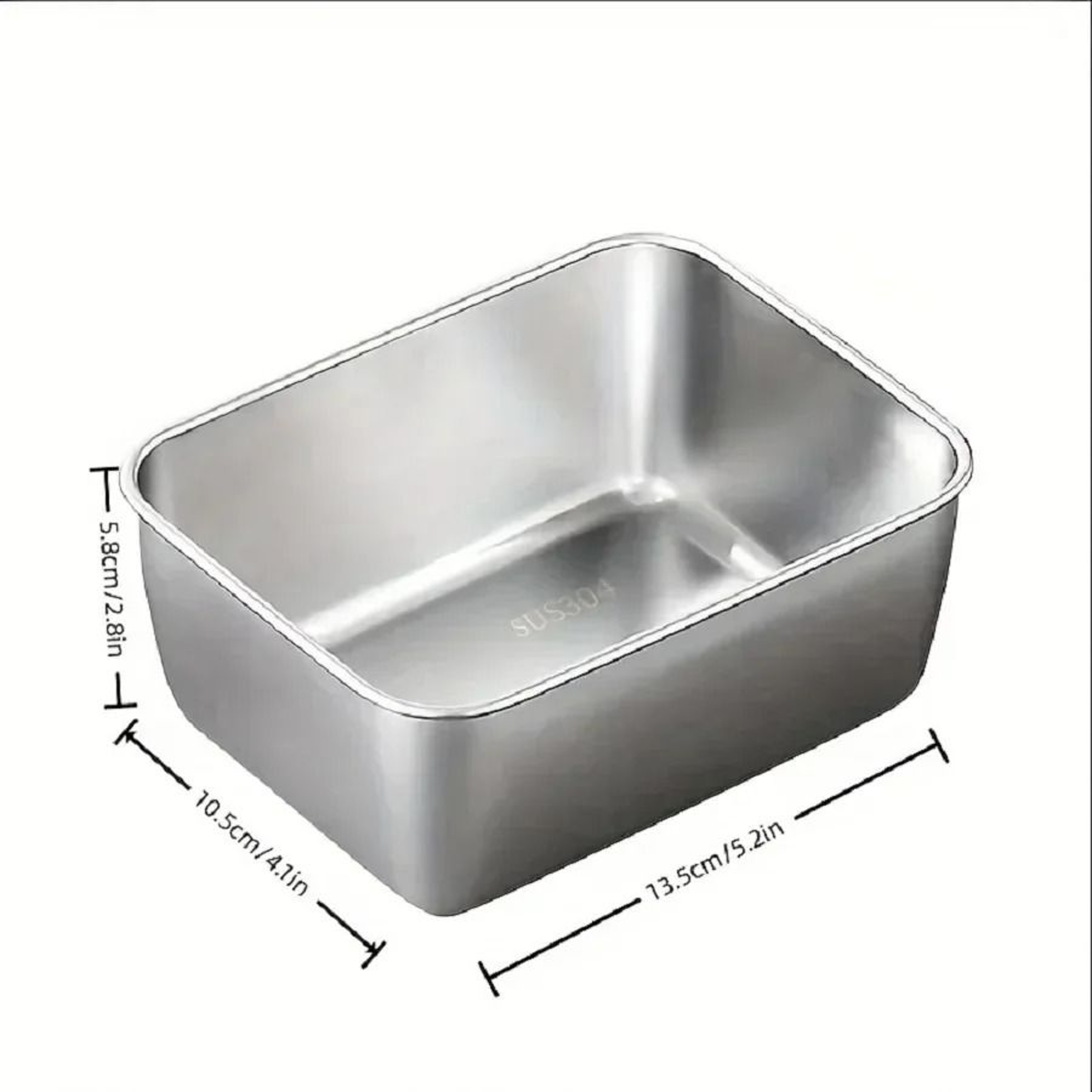 Stainless Steel Lunch Box With Sealed Lid 500ml Portable Food Storage Container 5