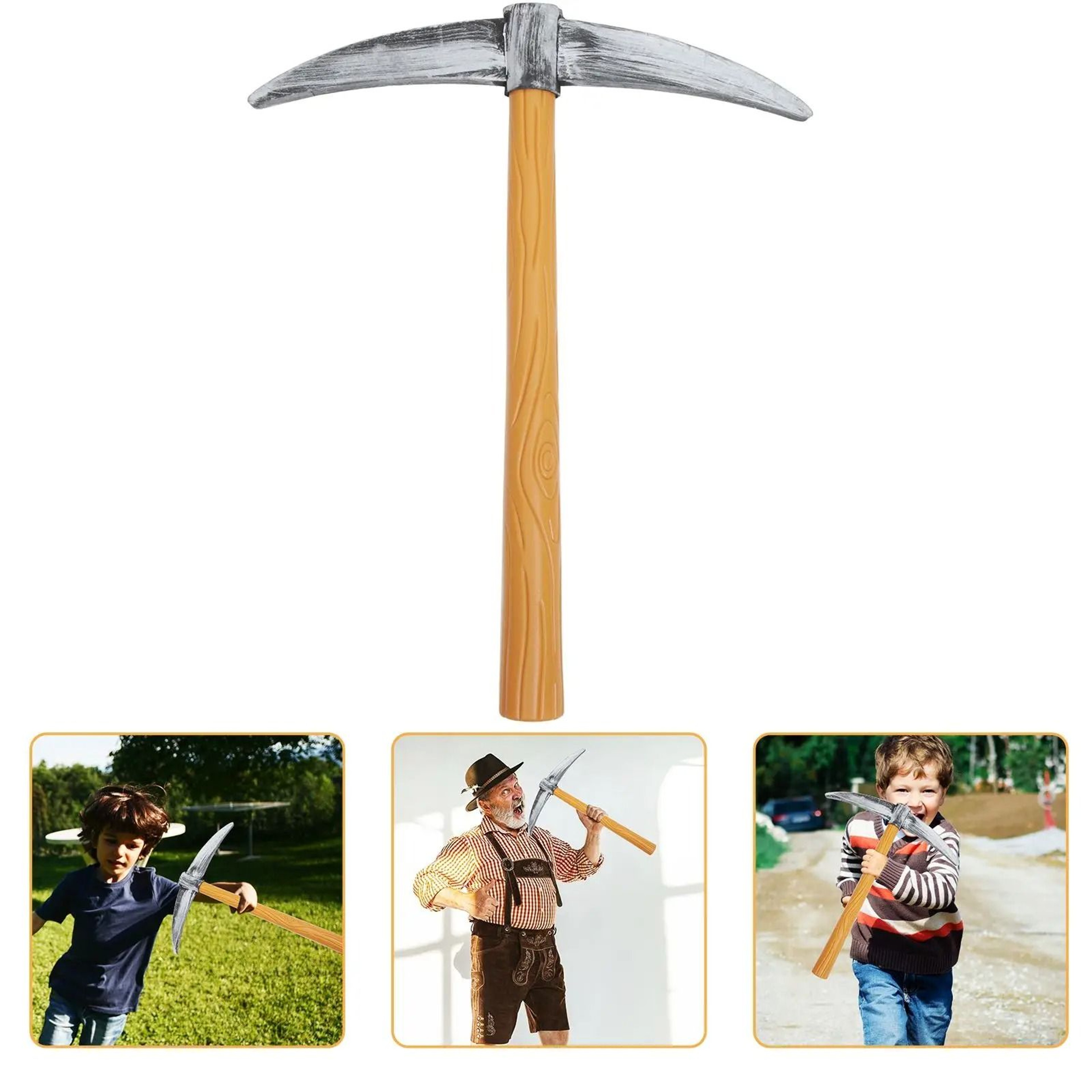 Kids Festival Pickaxe Performance Prop Toy Set 6