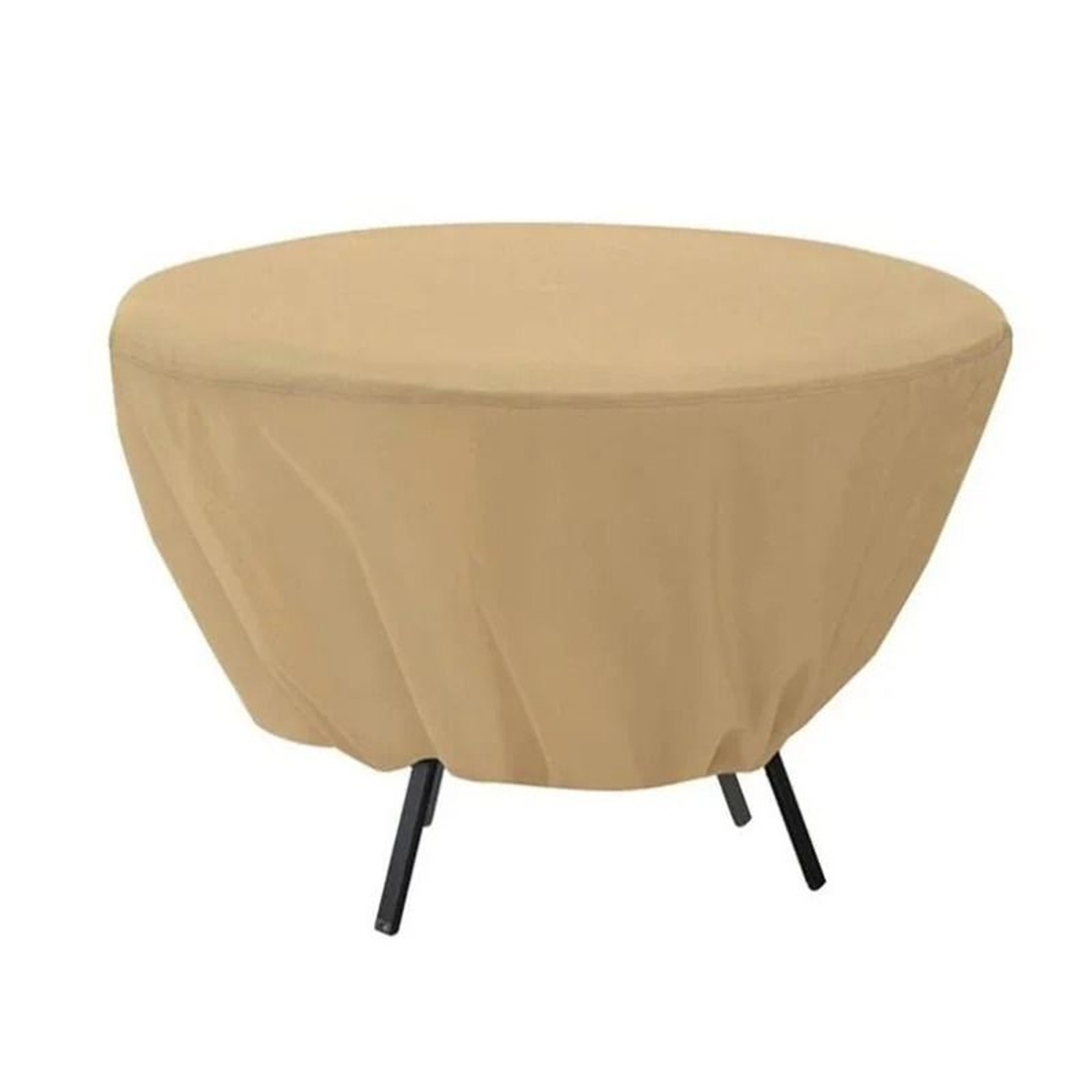 210D Oxford Cloth Rainproof Outdoor Furniture Cover For Round Table And Chairs 2