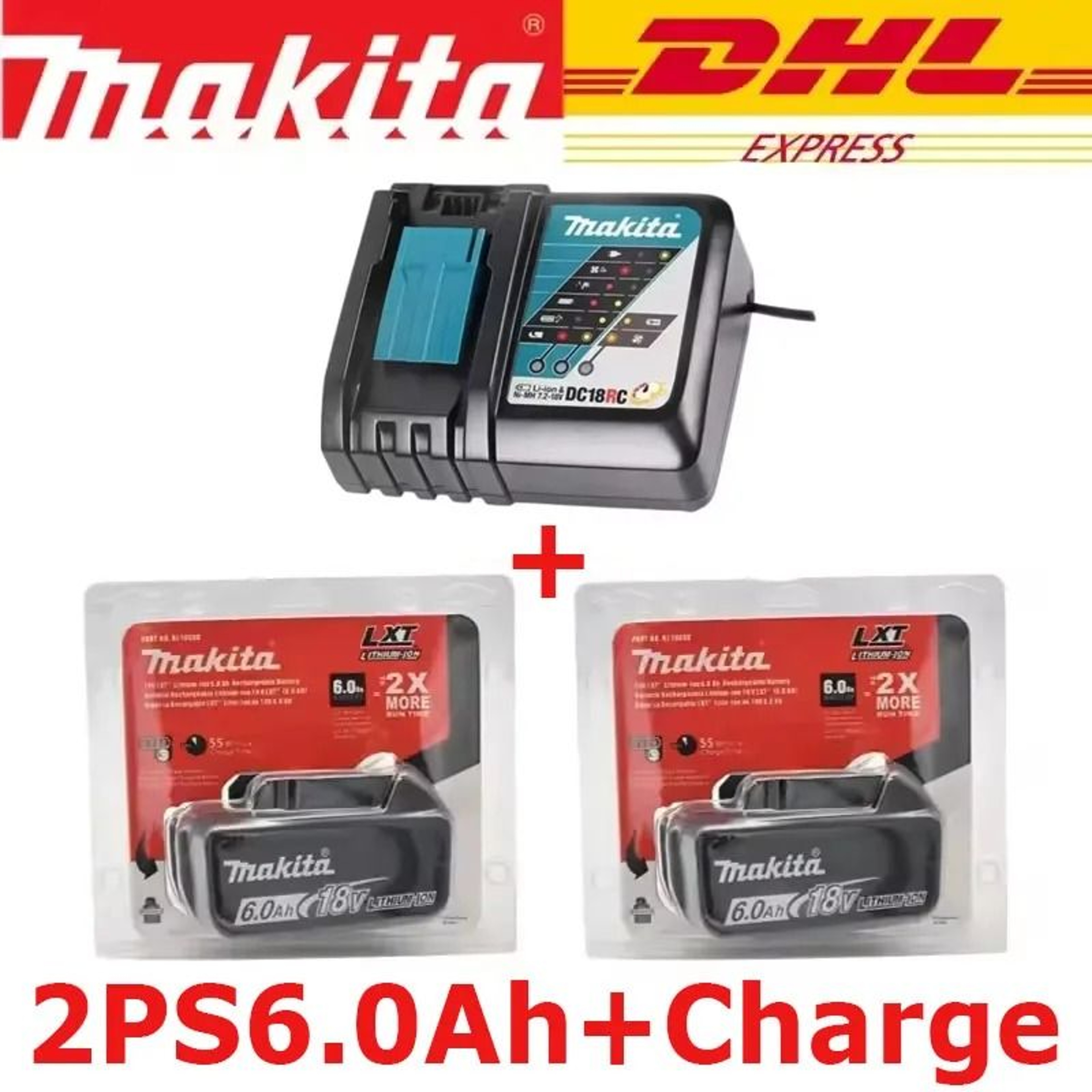 Makita 18V Replacement Lithium Battery 6Ah Compatible With BL1860B BL1850B BL1840 And BL1815 Models 15