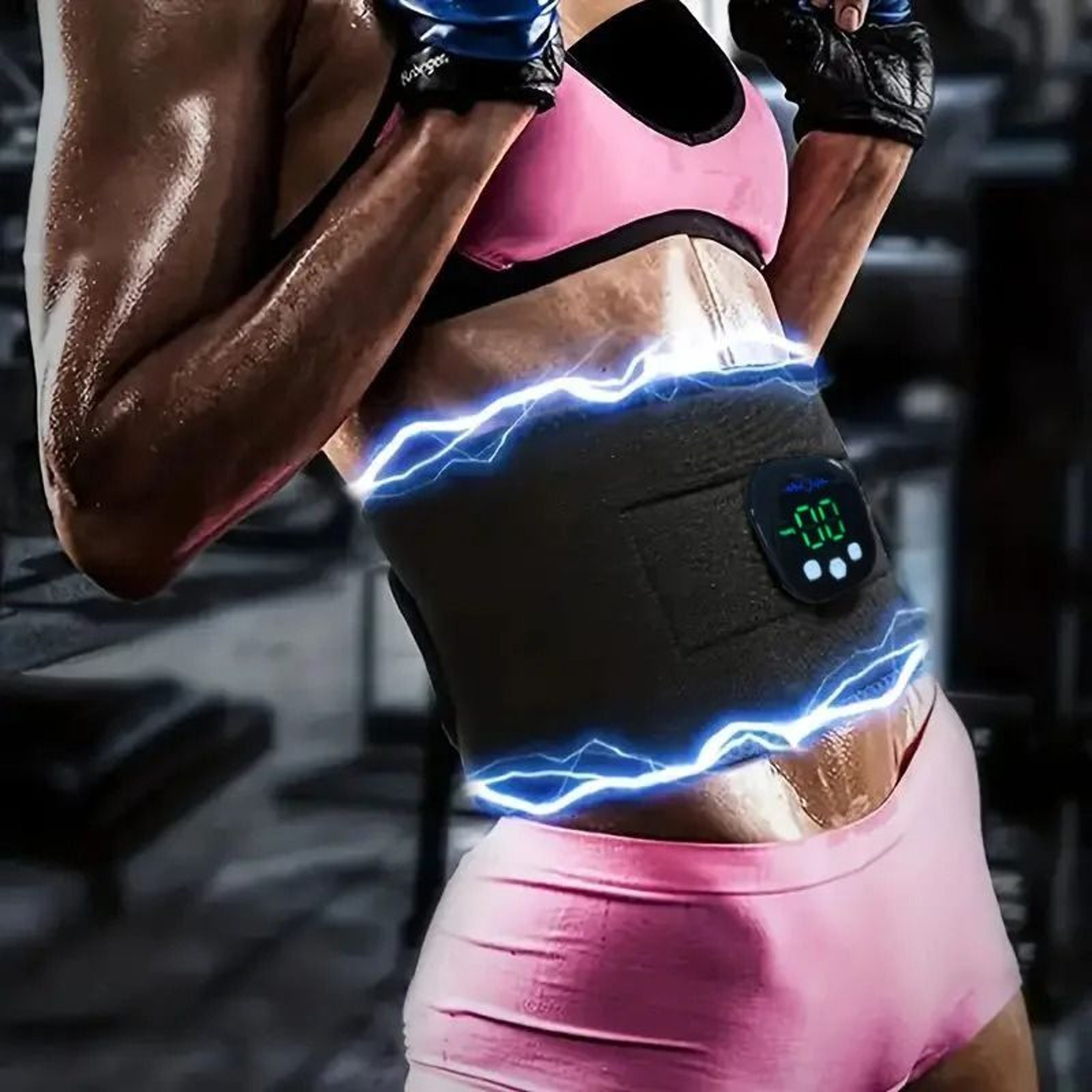 Waist Massager USB Charging Electric Trainer Belt For Arm Hip And Leg Shaping 0