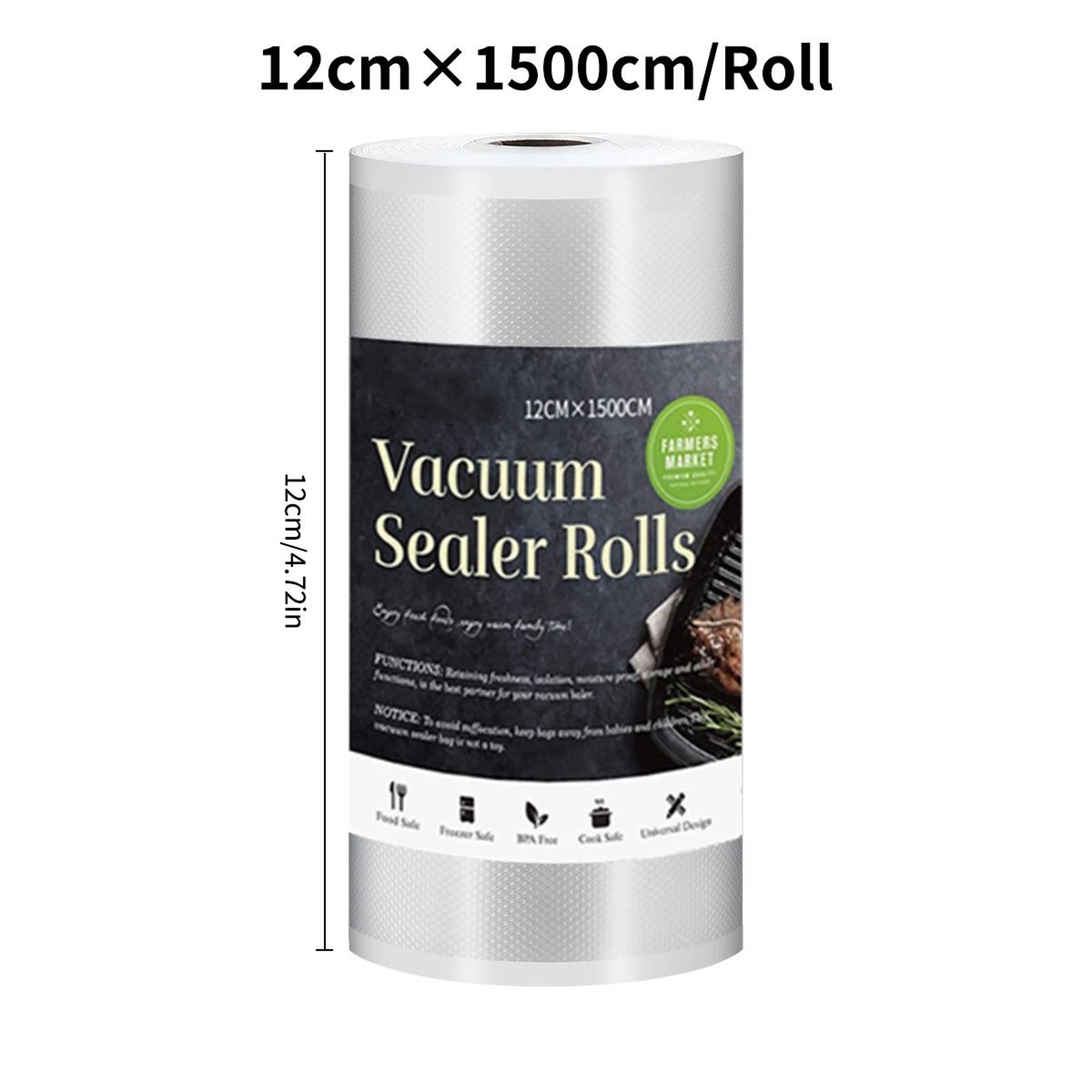 Kitchen Food Vacuum Sealer Rolls For Sous Vide And Storage 6