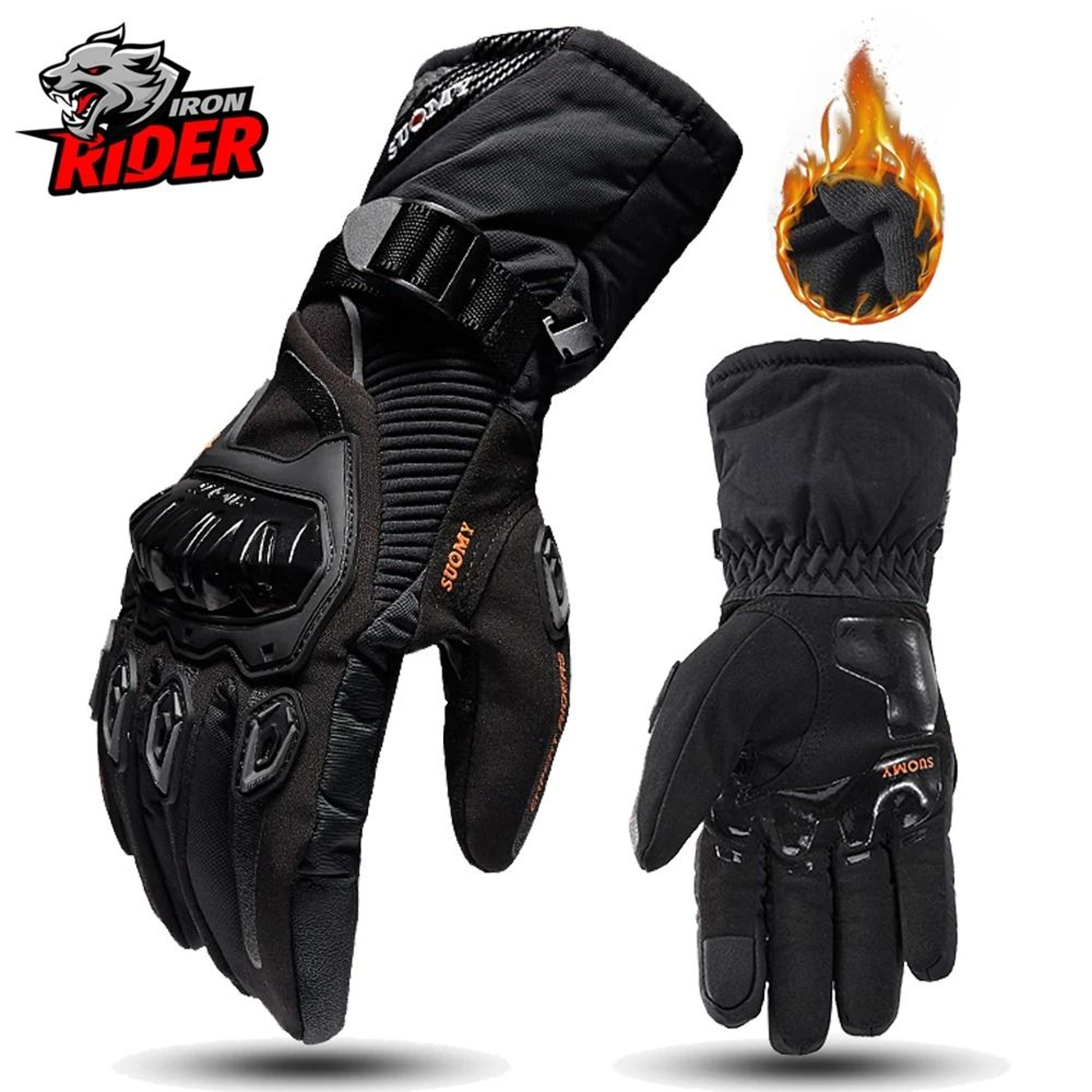 Motorcycle Gloves Windproof Waterproof Men Motorbike Riding Touchscreen Motocross Winter 0
